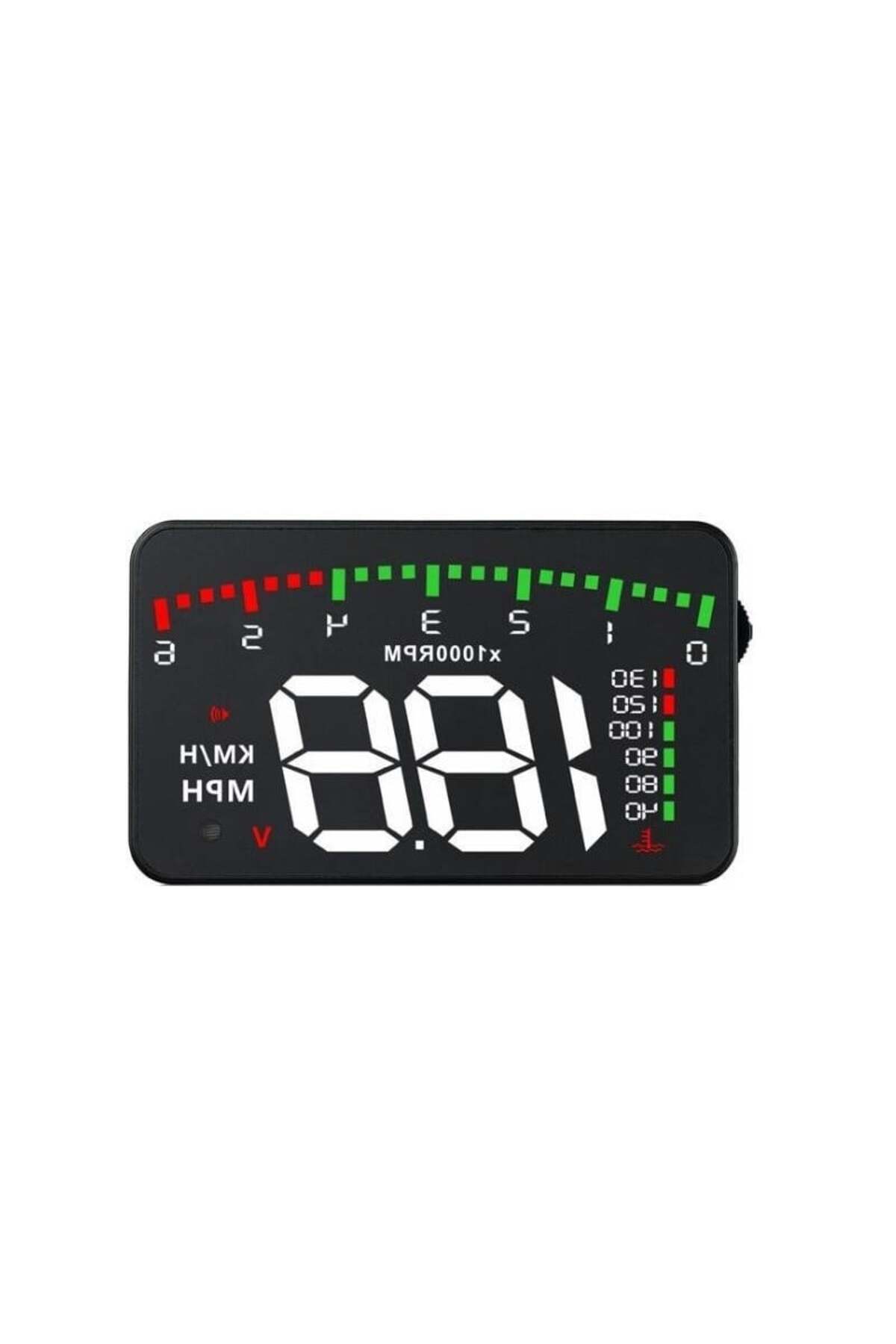 TECHSTAR-Ecran HUD Head-Up Display, Proiector parbriz, Afișaj cu informații multiple, Conector OBD2 1