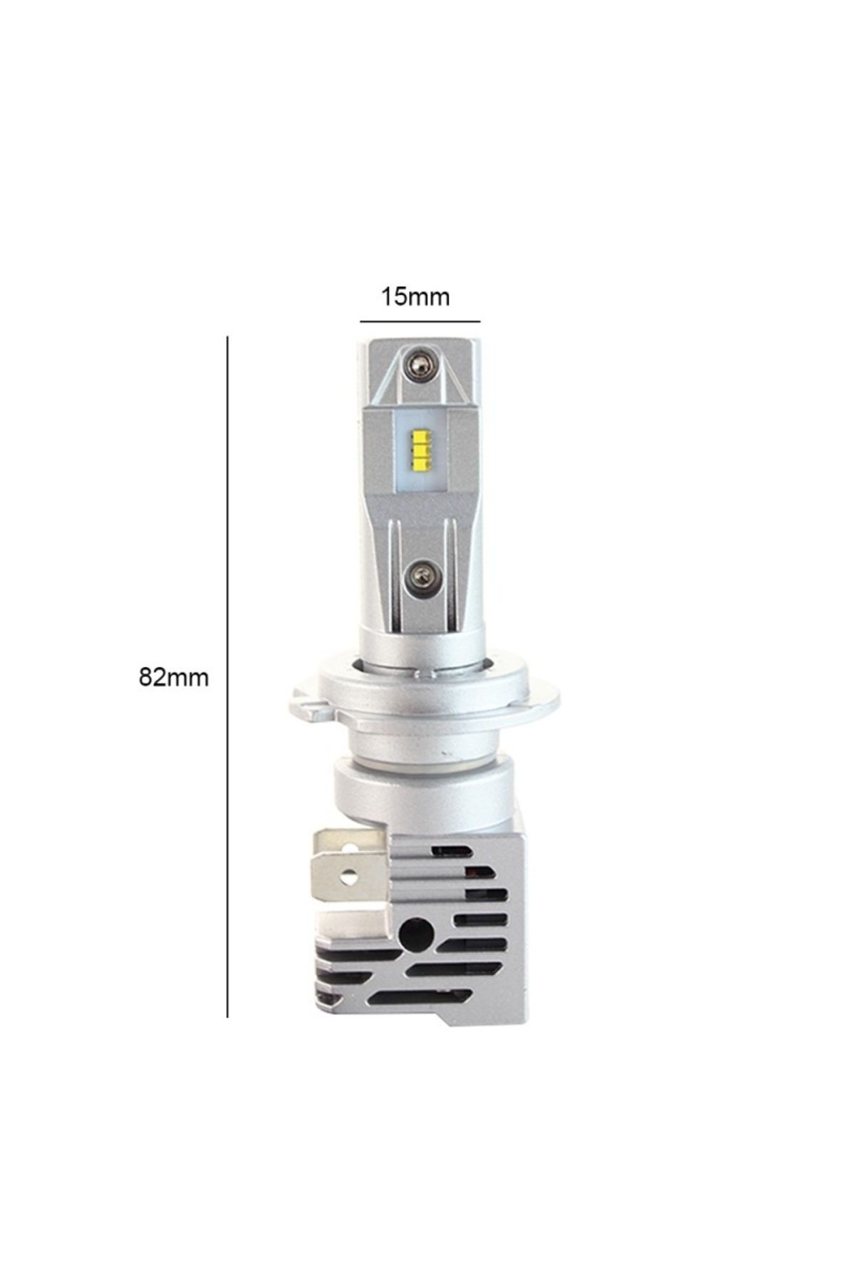 TECHSTAR-Set de 2 LED-uri auto Techstar® M3, H7, 40w, 8000 lumeni, 6500K, AUTO, 12-24 volți, ZES, Canbus, cupru 6