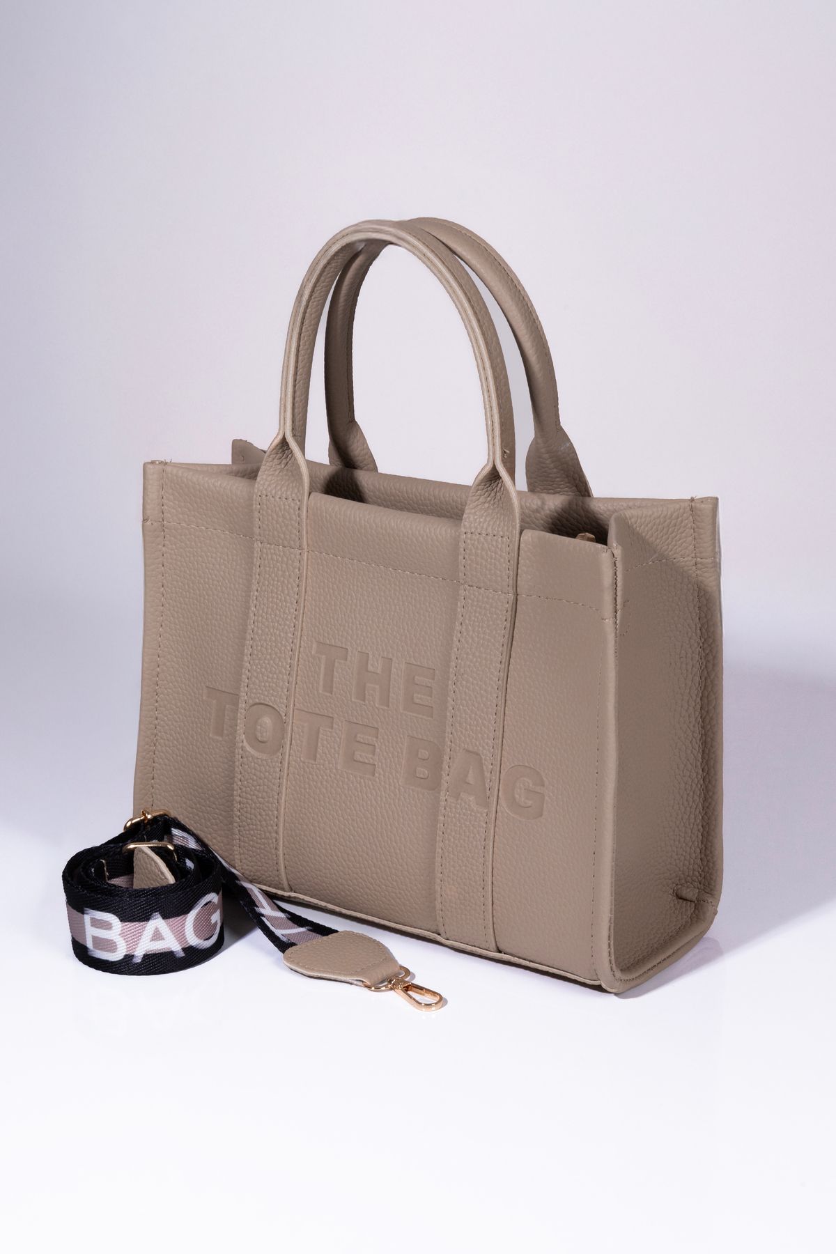 macsoo Kadın The Tote Bag El Ve Çapraz Orta Boy Omuz Çantası Eni 28cm Boy 20cm