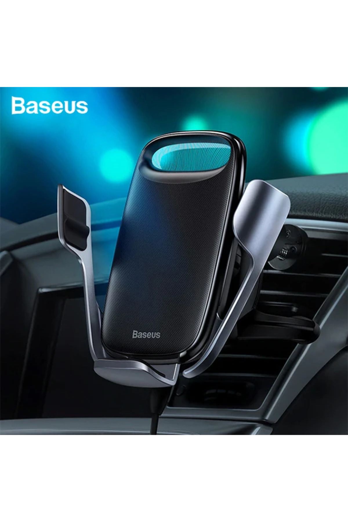 mudikonsept Aurora Electric QC 3.0 Wireless Kablosuz Şarj Araç Tutucu-(5775) - MDE4915-9011
