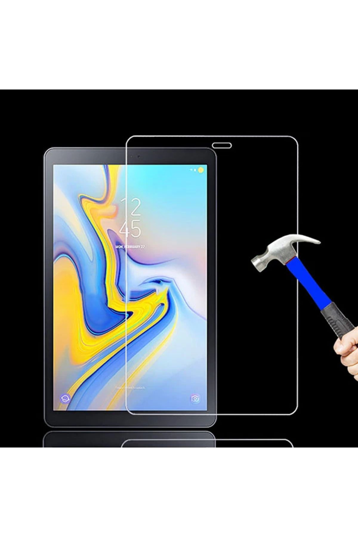 demila SM Galaxy Tab A 10.5 2018 T590 T595T597 İçin Kırılmaz Cam Ekran Koruyucu-(5775) - MLA4070-8567