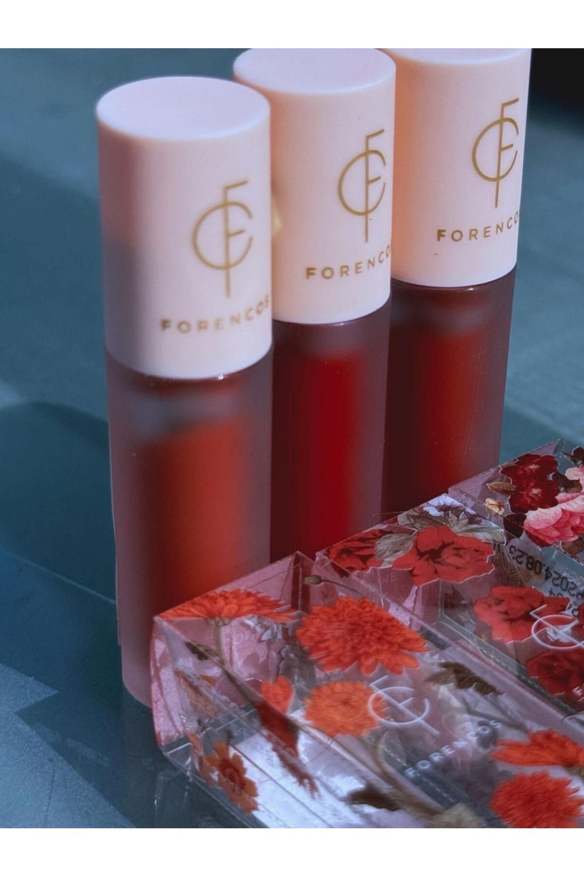 Kizuna Kirei Forencos Tattoo Velvet Tint Lip Kalıcı Ruj Mini Set