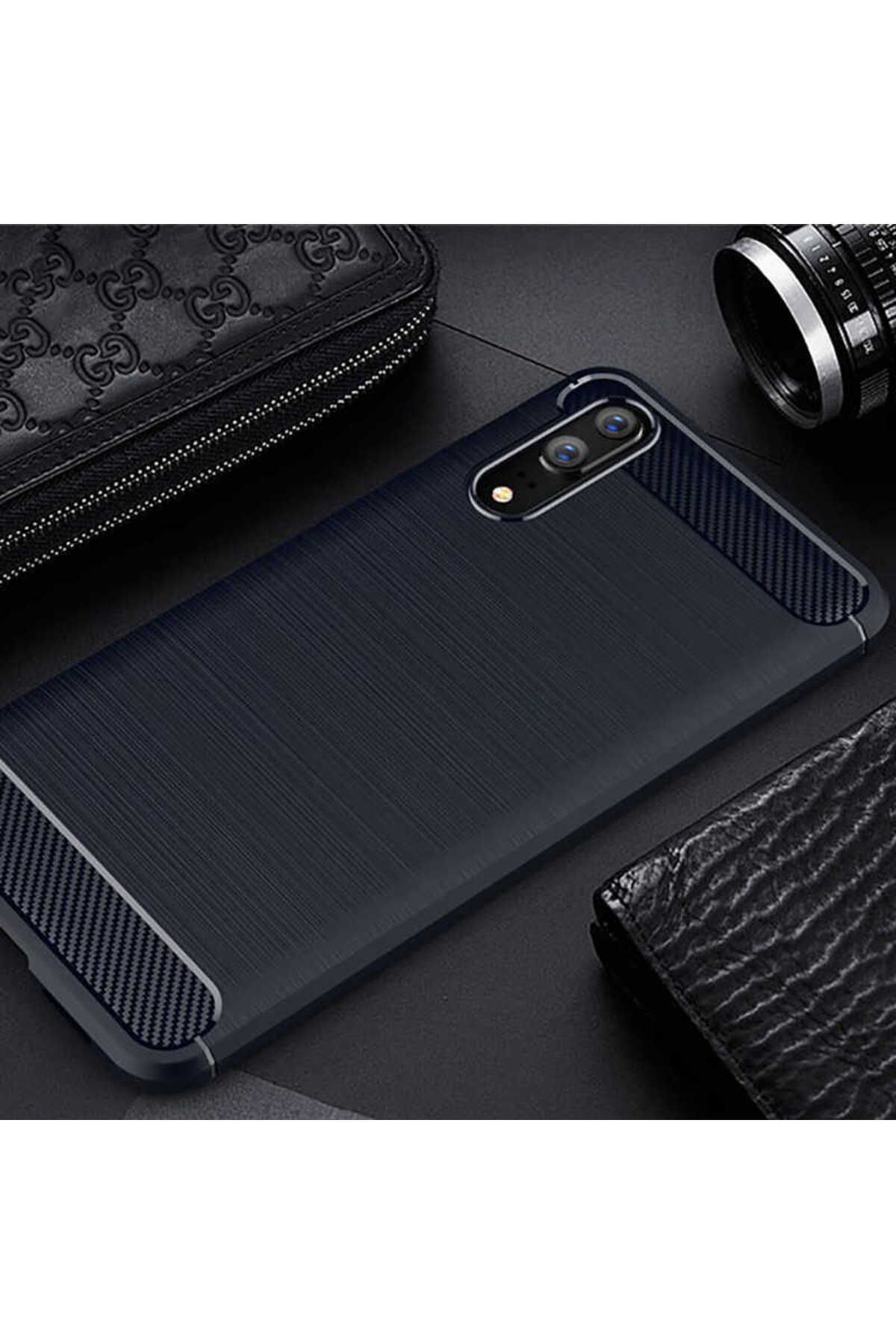 halkhouse Huawei P20 Kılıf Slim Fit Esnek Kırılmaz Şık İz Yapmaz Room Silikon Kapak