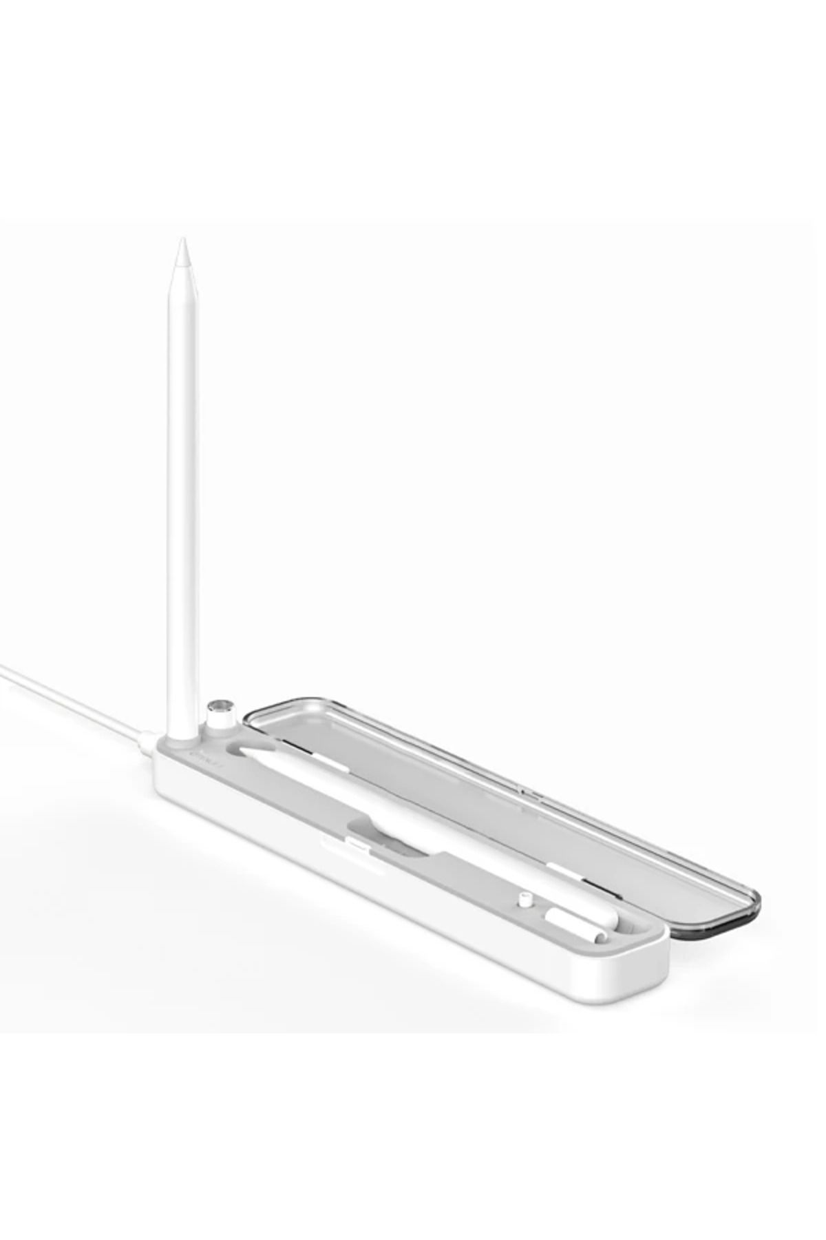 Mobil Dünyası ALLY Apple Pencil İçin Taşınabilir Şarjlı Kalem Kutusu-(5775) - DGL4734-1763