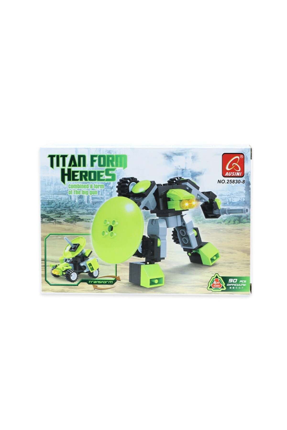BYR Fırsat Byr Titan Heroes Hnight-8 90 Parça Yeni