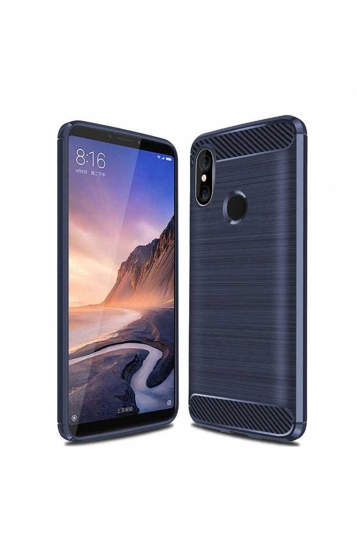 halkhouse Xiaomi Mi Max 3 Kılıf Slim Fit Esnek Kırılmaz Şık İz Yapmaz Room Silikon Kapak