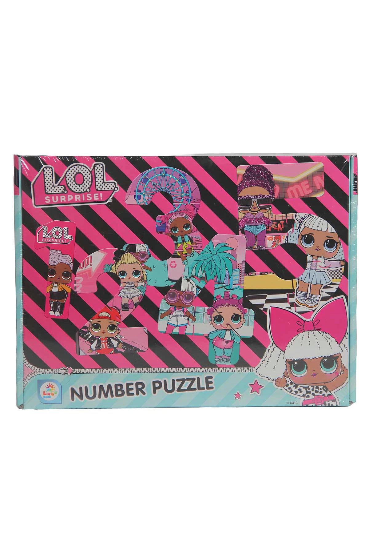 BYR Fırsat Byr Lol Numara Puzzle 20 Parça Yeni