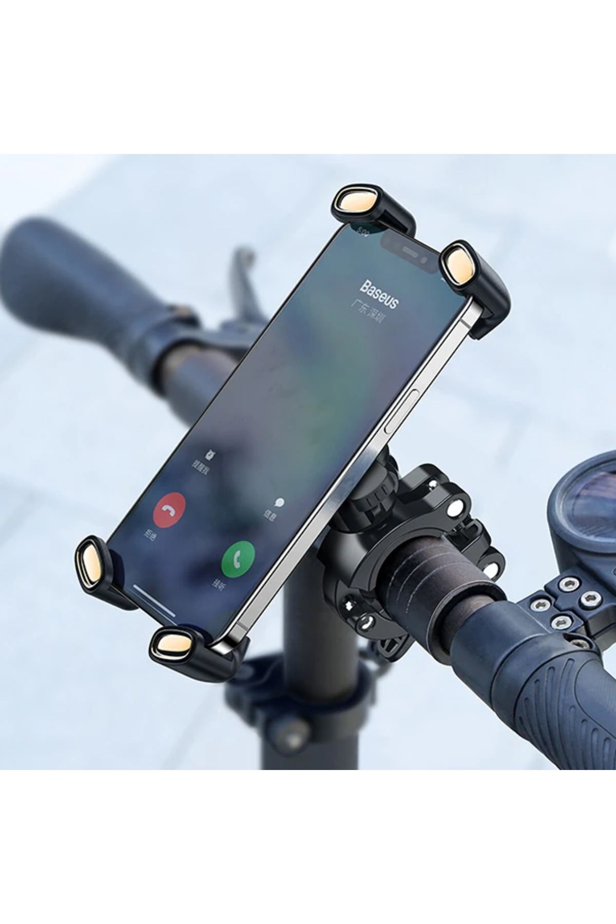 mudikonsept Quick to take 360 Derece Dönebilen Bisiklet ve Motosiklet Telefon Tutucu-(5775) - MDE7693-4370
