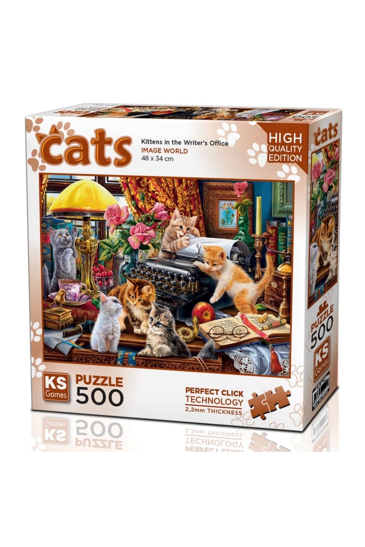 BYR Fırsat Byr Ks Games Parça Yavru Kediler Puzzle 500 Parça 20052 Yeni