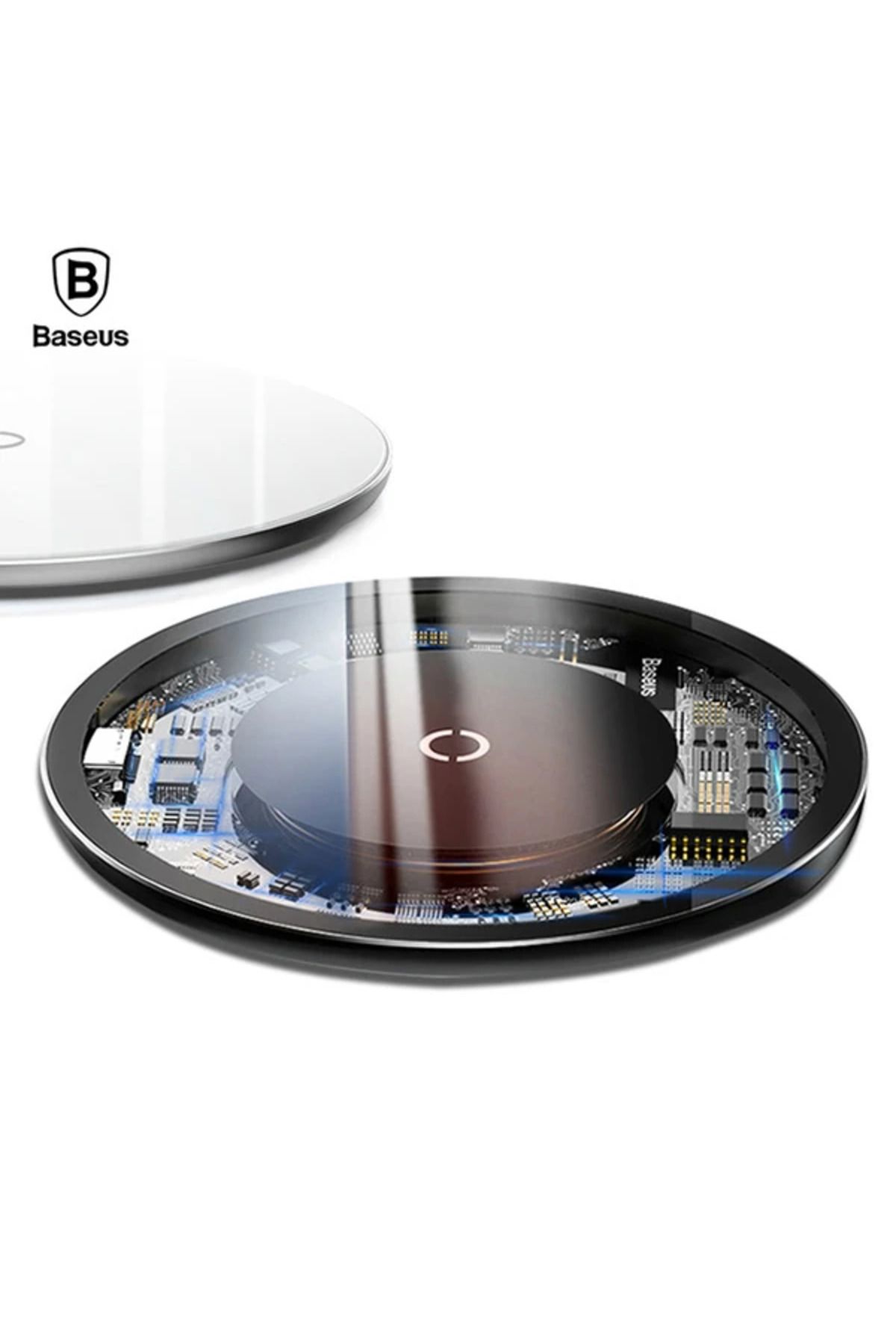 mudikonsept Simple Kristal 10W Qi Wireless Kablosuz Hızlı Şarj-(5775) - MDE6593-4467