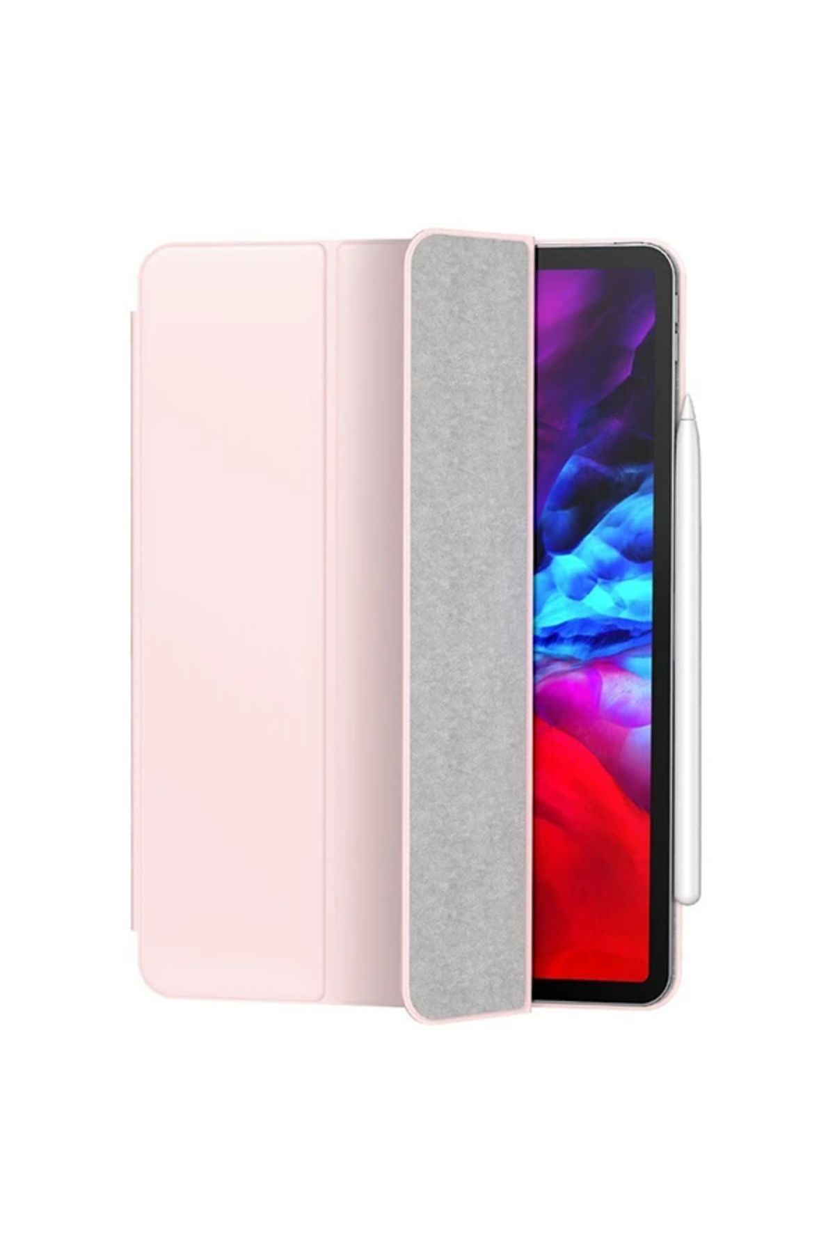 mudikonsept Simplism Y-Type İPad Pro 12.9-inch (2021) (2020) Kılıf Pu Deri Manyetik Kapak Kı - MDE1519-1661
