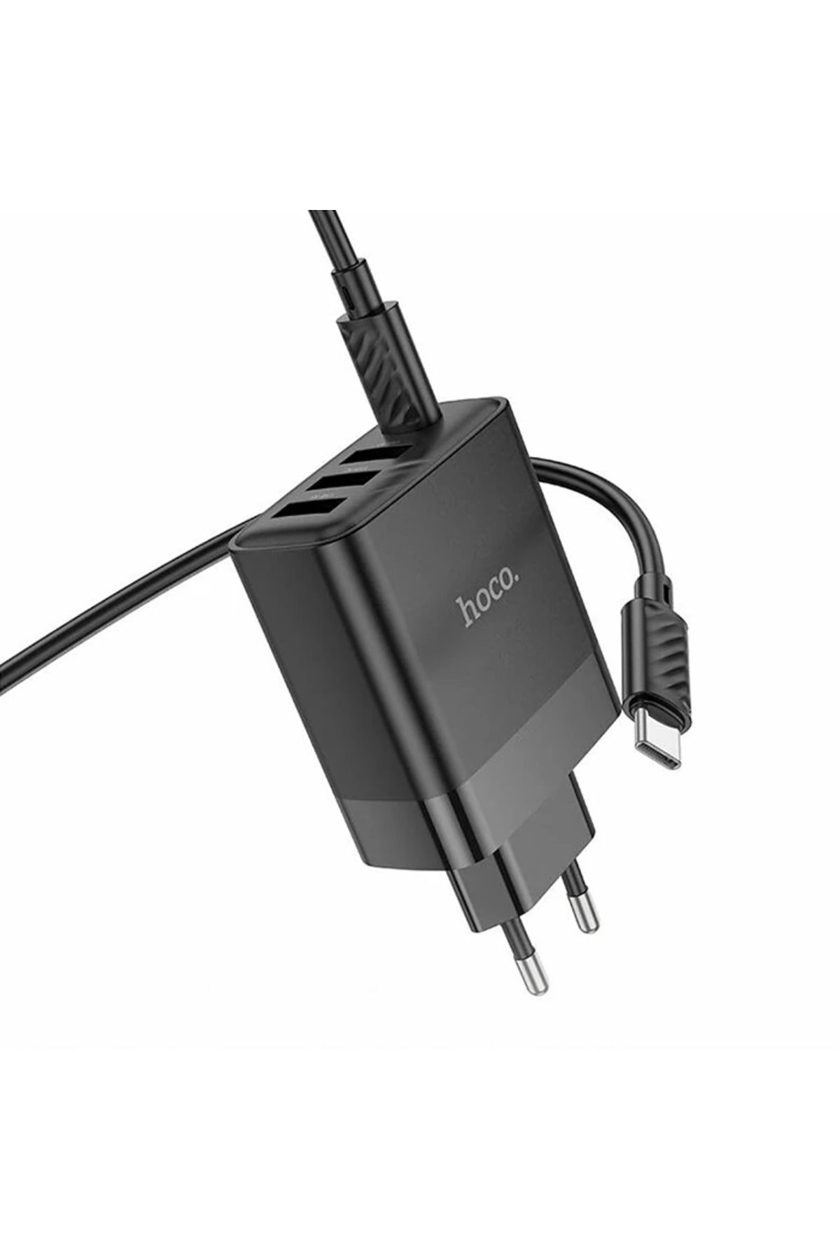 OEM HOCO C127A PD45W(1C3A) Hızlı Şarj Aleti + Type-C to Type-C Kablo Seti-(5775) - MLN3140-7039
