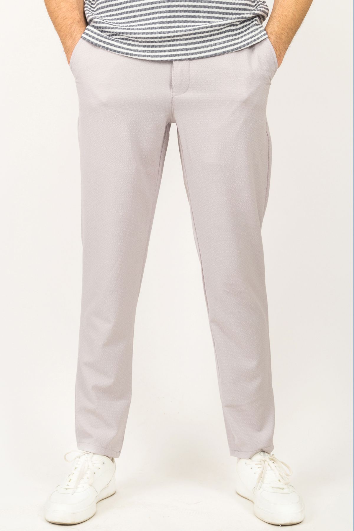 APT PRESTIGE Beli Lastikli Basic Desen Jogger Pantolon