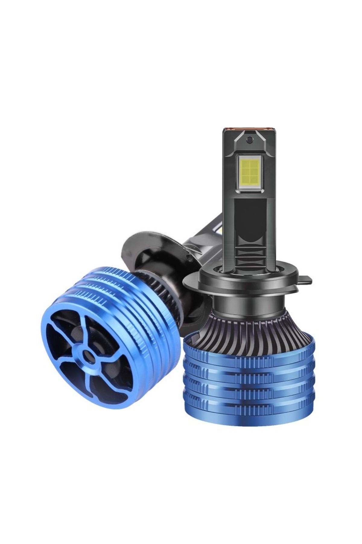 TECHSTAR-Set of 2 Techstar® P41 Auto LEDs, H7, 100w, 16000 Lumens, 6500K, AUTO, 12-24 Volts, CSP, Canbus, Cop 4