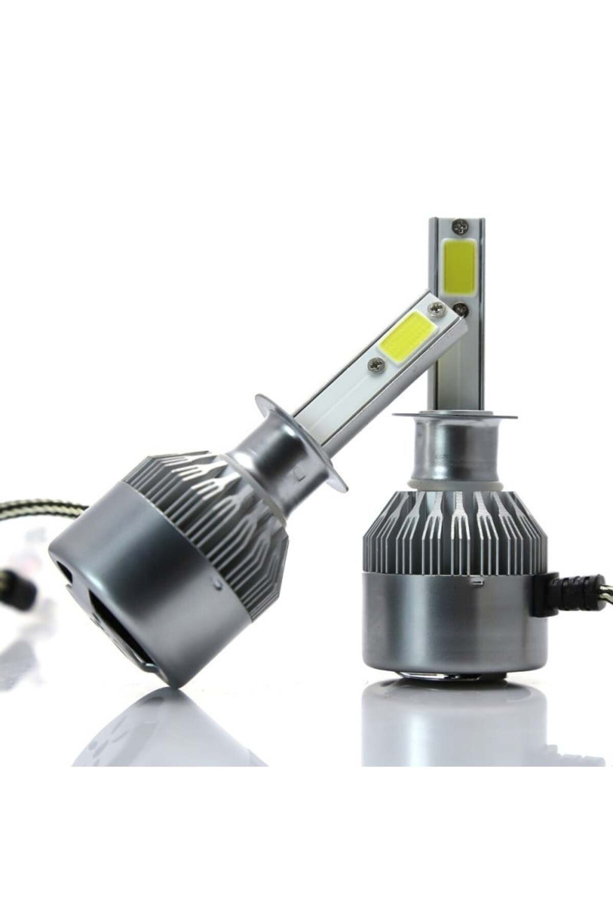 TECHSTAR-Set of 2 Techstar® C6 Auto LEDs, H1, 36w, 3800 Lumens, 6500K, AUTO, 12-24 Volts, COB 3
