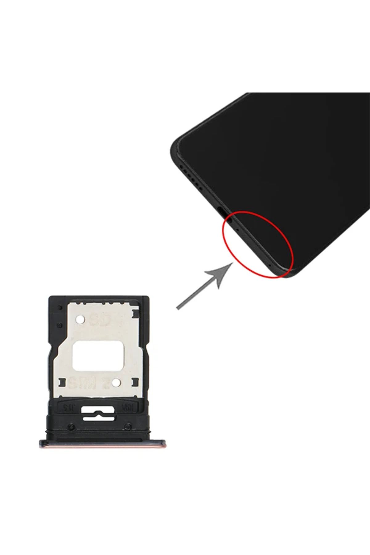 mudikonsept Xiaomi Mi 11 Lite Sim Hafıza Kart Kapağı Tutucu-(5775) - MDE4355-5634