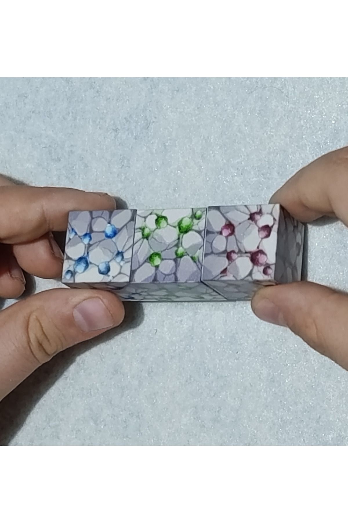 BYR Fırsat Byr Megacraft 9 Parça Zümrüt Kızıltaş Elmas Blok Yeni