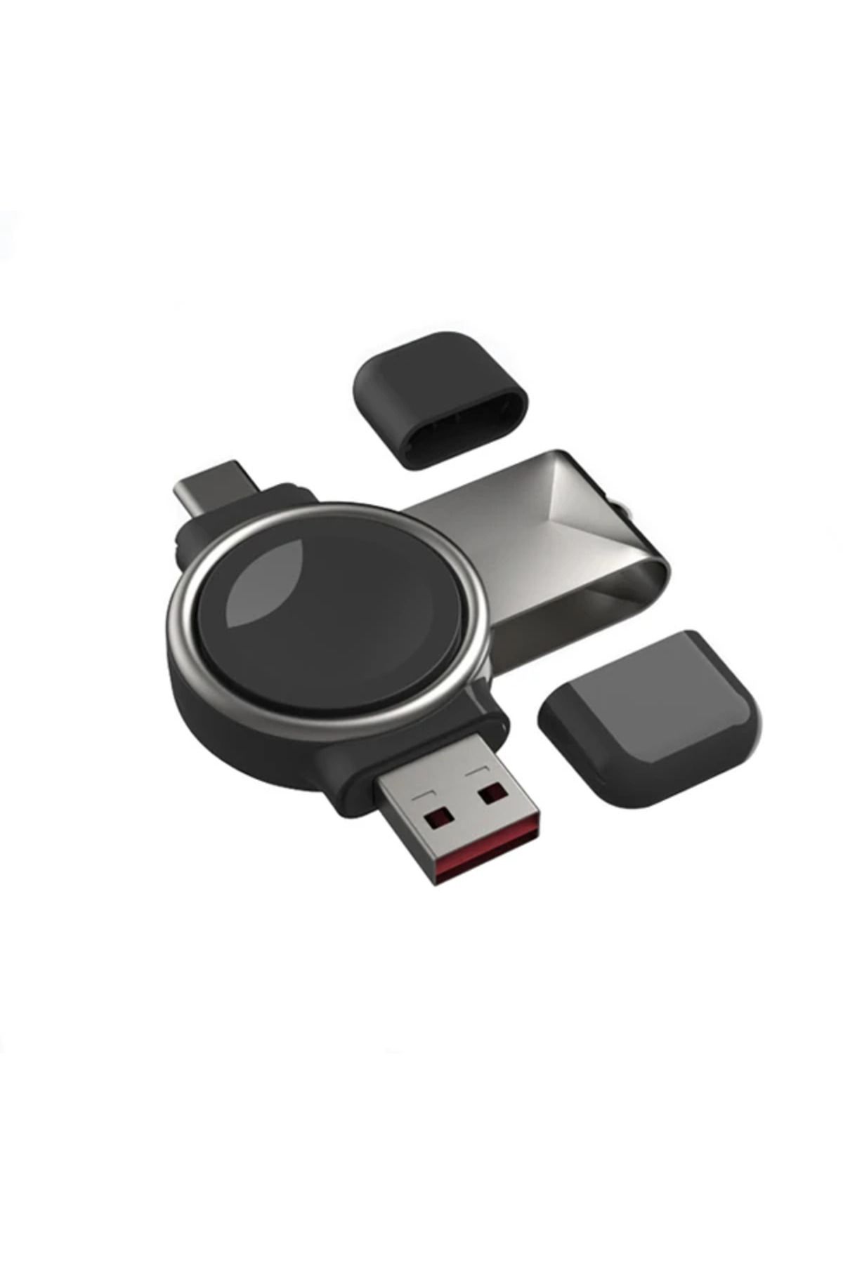 Notcraft ALLY Galaxy Watch İçin Taşınabilir 2 in 1 USB + Type-C Şarj Standı-(5775) - NOTFRAFT9035-9093