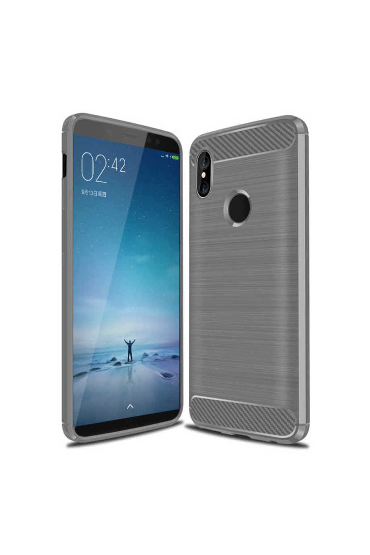 halkhouse Xiaomi Mi Max 3 Kılıf Slim Fit Esnek Kırılmaz Şık İz Yapmaz Room Silikon Kapak