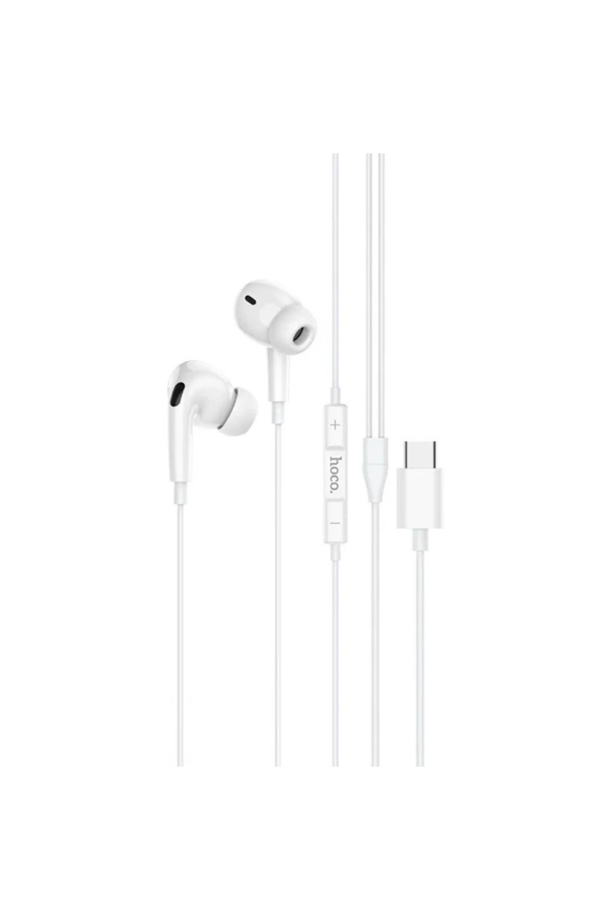 Mobil Dünyası HOCO M101 Pro Crystal Type-C Kulakiçi Mikrofonlu Kablolu Kulaklık-(5775) - DGL9361-8317