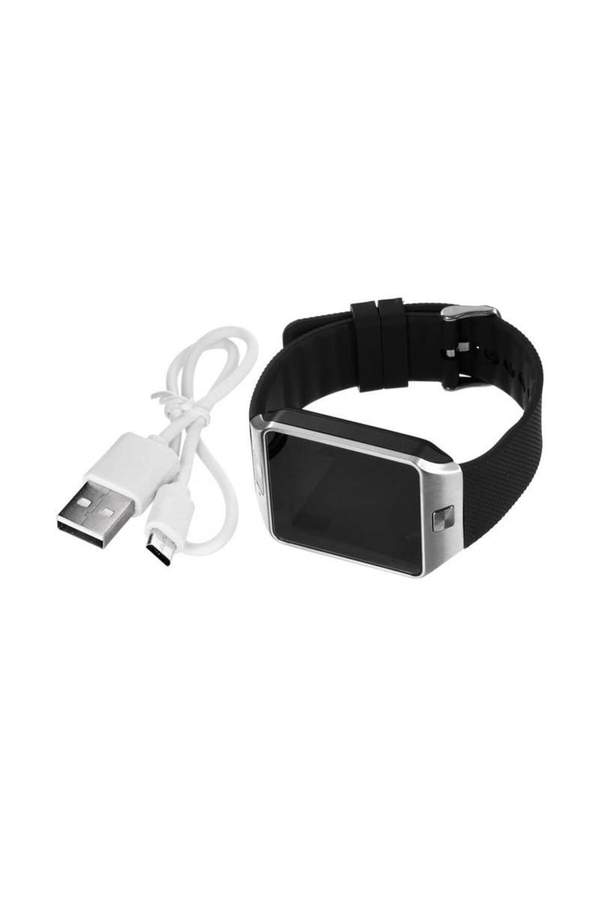 TECHSTAR-Ceas inteligent Techstar® DZ09, LCD de 1,56 inci, SIM, compatibil cu MicroSD, cameră, apeluri, SMS-uri, pedometru, funcție Sleep 16