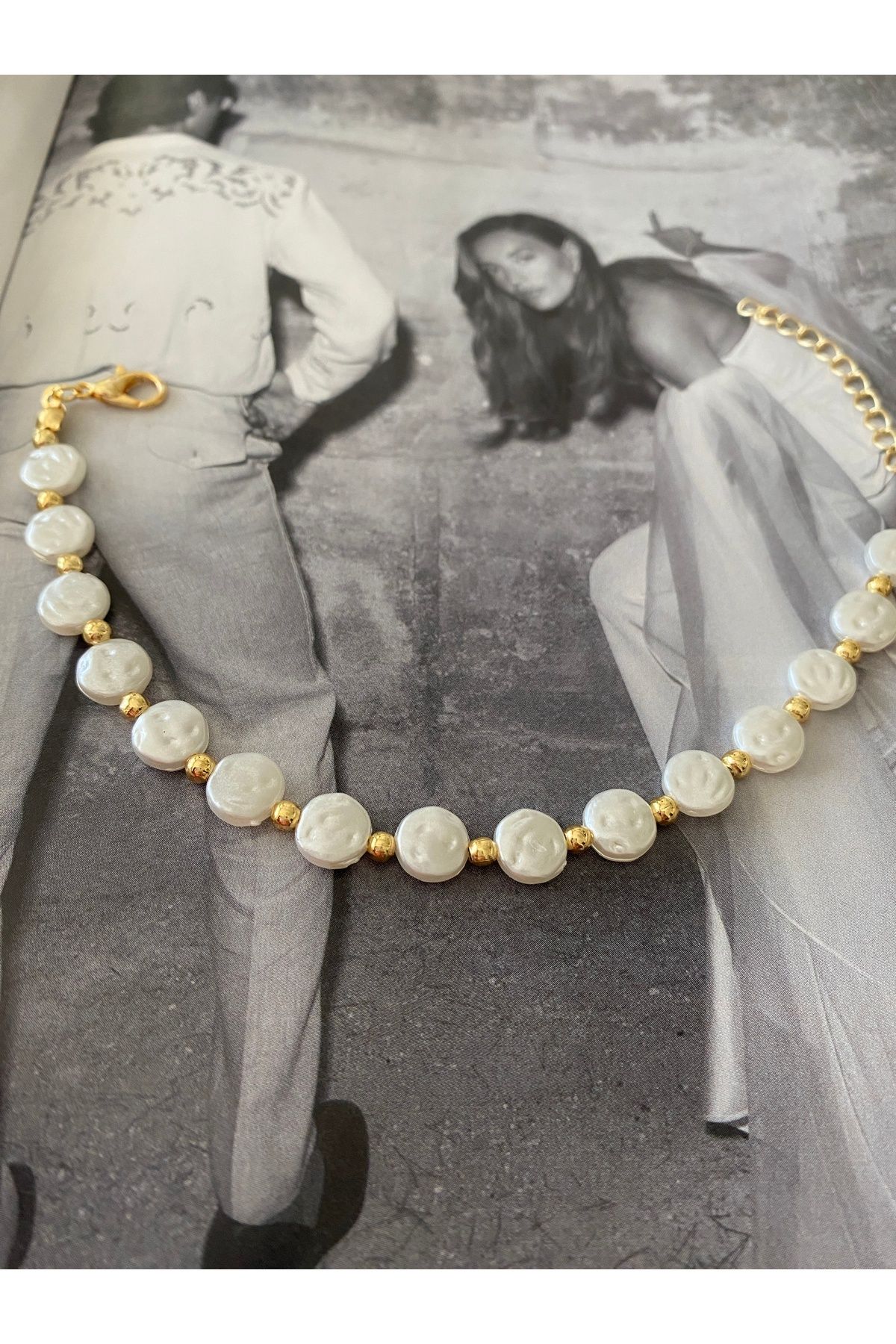 Pinery Jewels İncili Kadın Bileklik – Modern ve Şık Tasarım