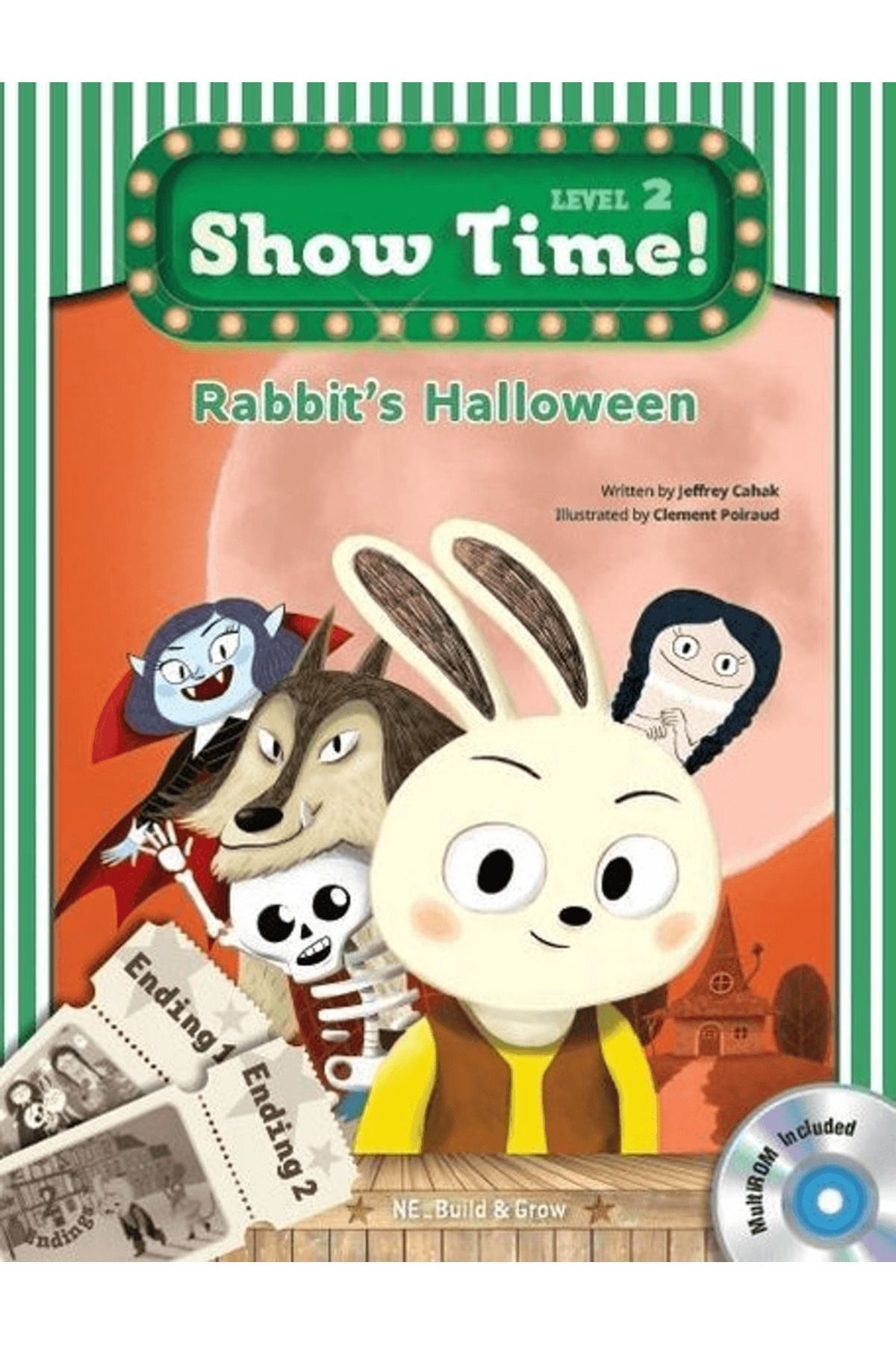 Build and Grow Publishing Rabbit's Halloween - Show Time Level 2 (CD'li)