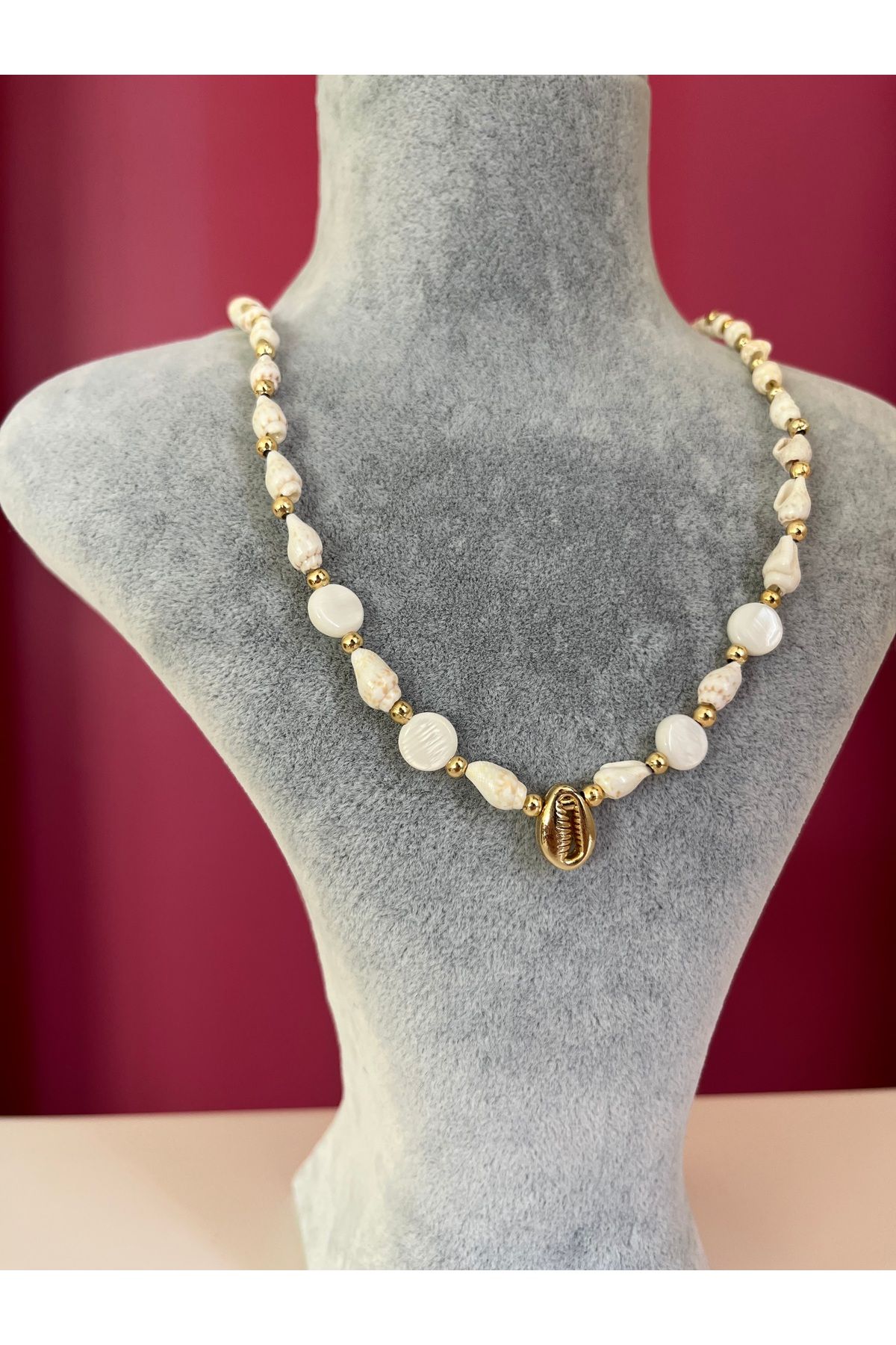 Asteria Jewelry Deniz Kabuklu Kolye