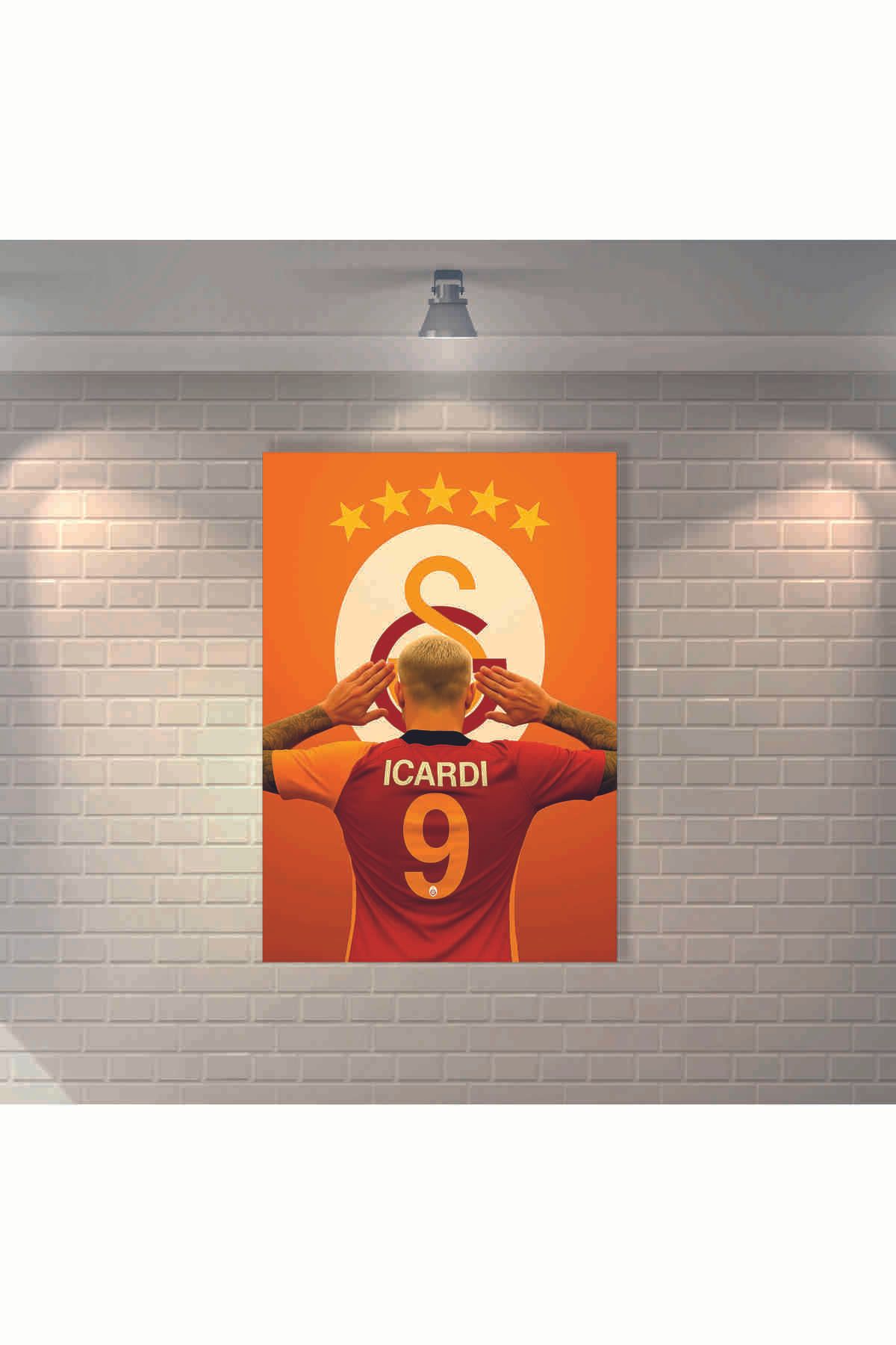 BBO REKLAM Galatasaray 9 Retro MDF Duvar Dekarasyon Tablosu