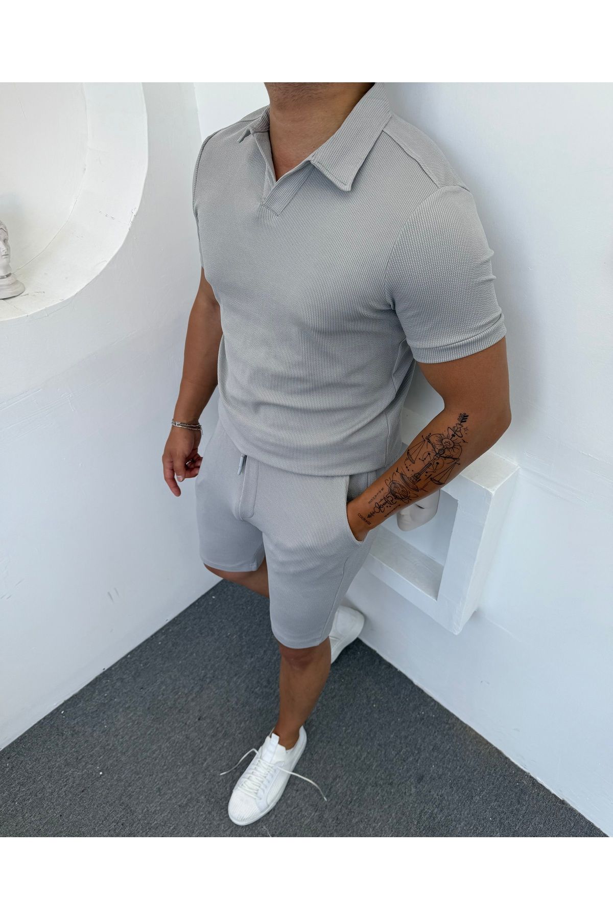 Torias Man POLO YAKA ŞORTLU TAKIM