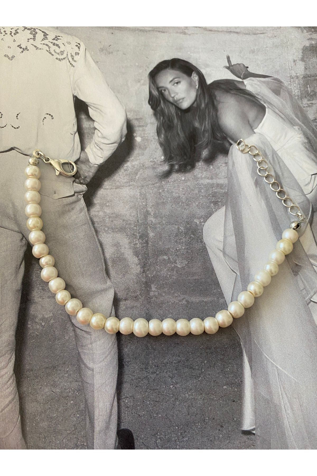 Pinery Jewels İncili Kadın Bileklik – Modern ve Şık Tasarım