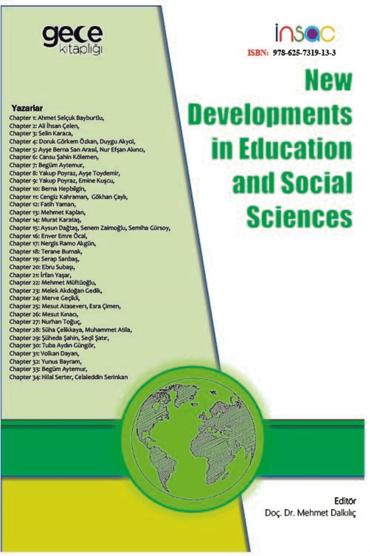 Gece Kitaplığı New Developments in Education and Social Sciences
