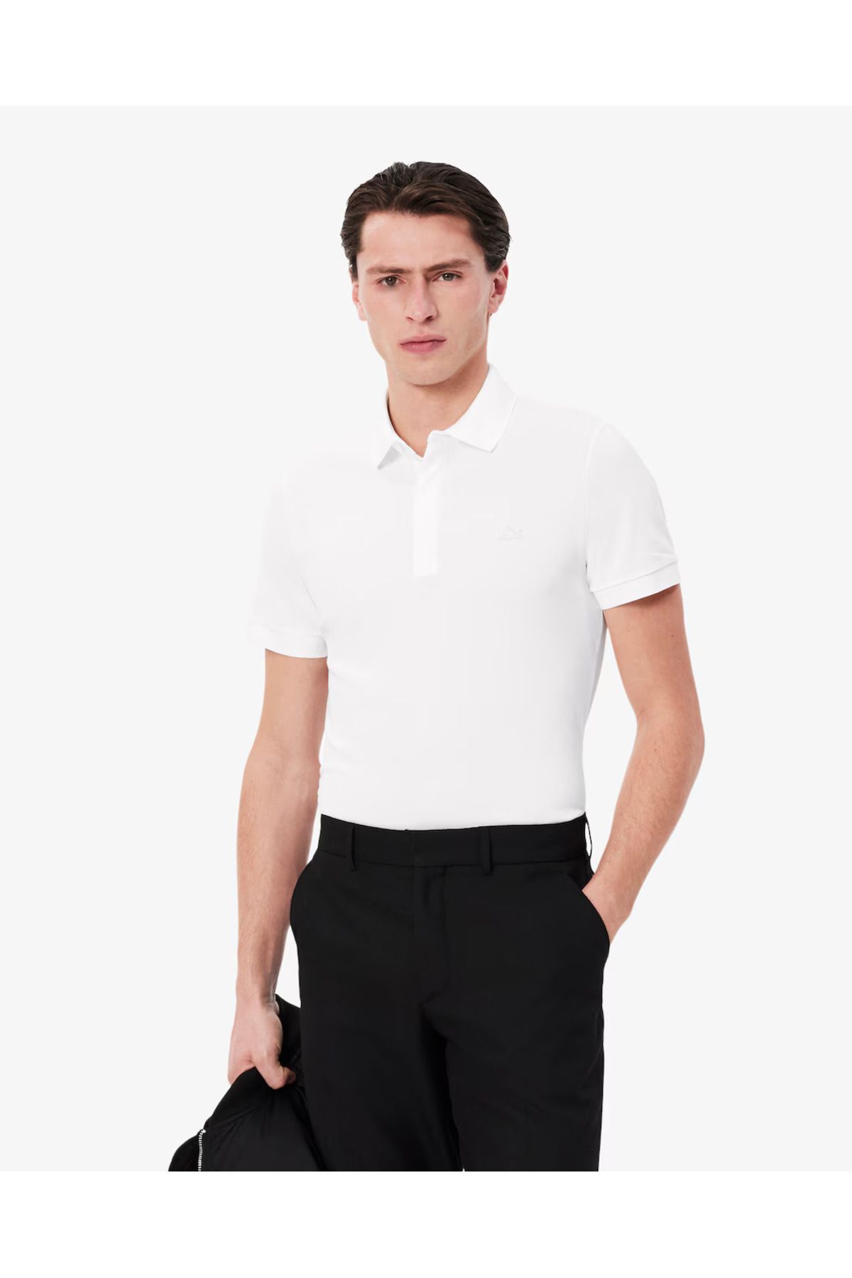 Lacoste Sport Paris Erkek Regular Fit Beyaz Polo