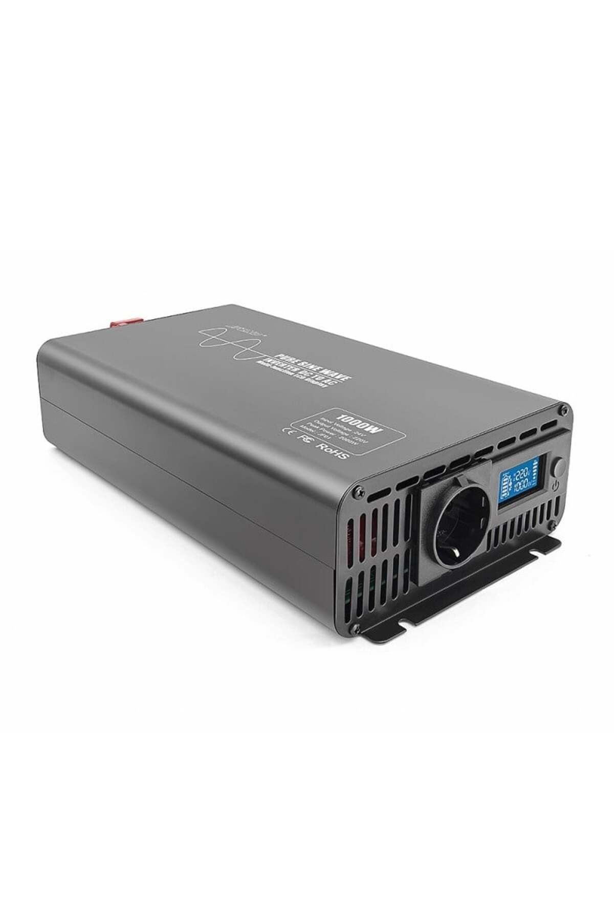 TECHSTAR-® Pure Sine Wave Power Inverter, Dc 24v To Ac 220v, Lcd Display, 1000w, Suitable For Caravan 5