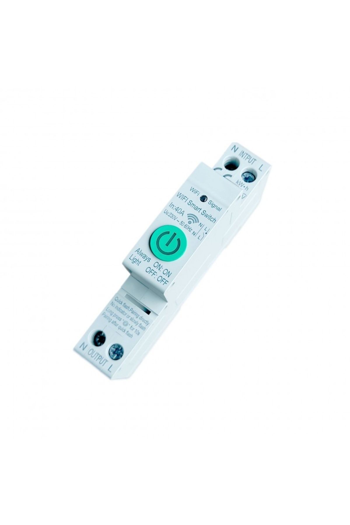 TECHSTAR-Întrerupător inteligent Wifi, monitorizare consum, Tuya/smartlife, pol 1p, 1p N, simplu 2