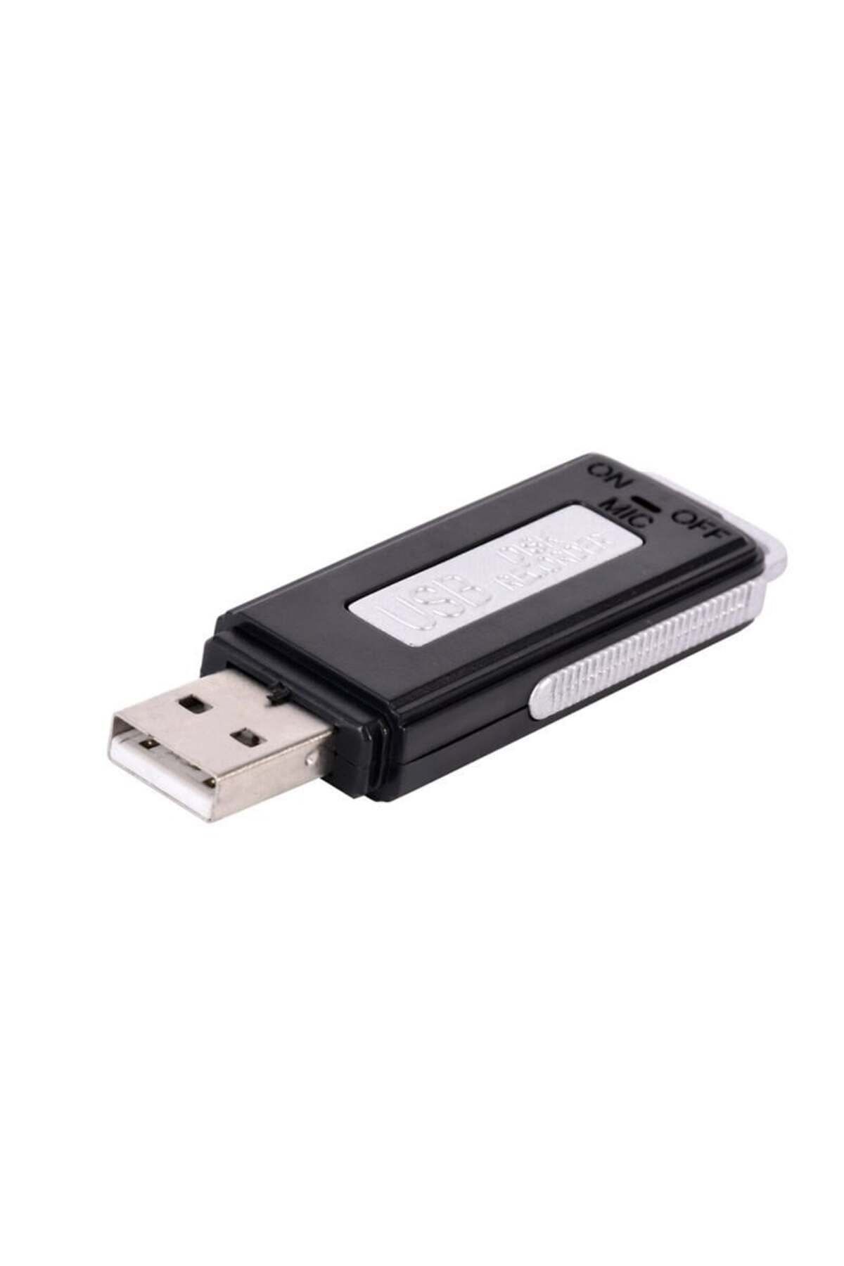 TECHSTAR-® U-disk B2 Spy Usb Memory, 8gb, Integrated Microphone, Automatic Recording, Rechargeable Ba 9