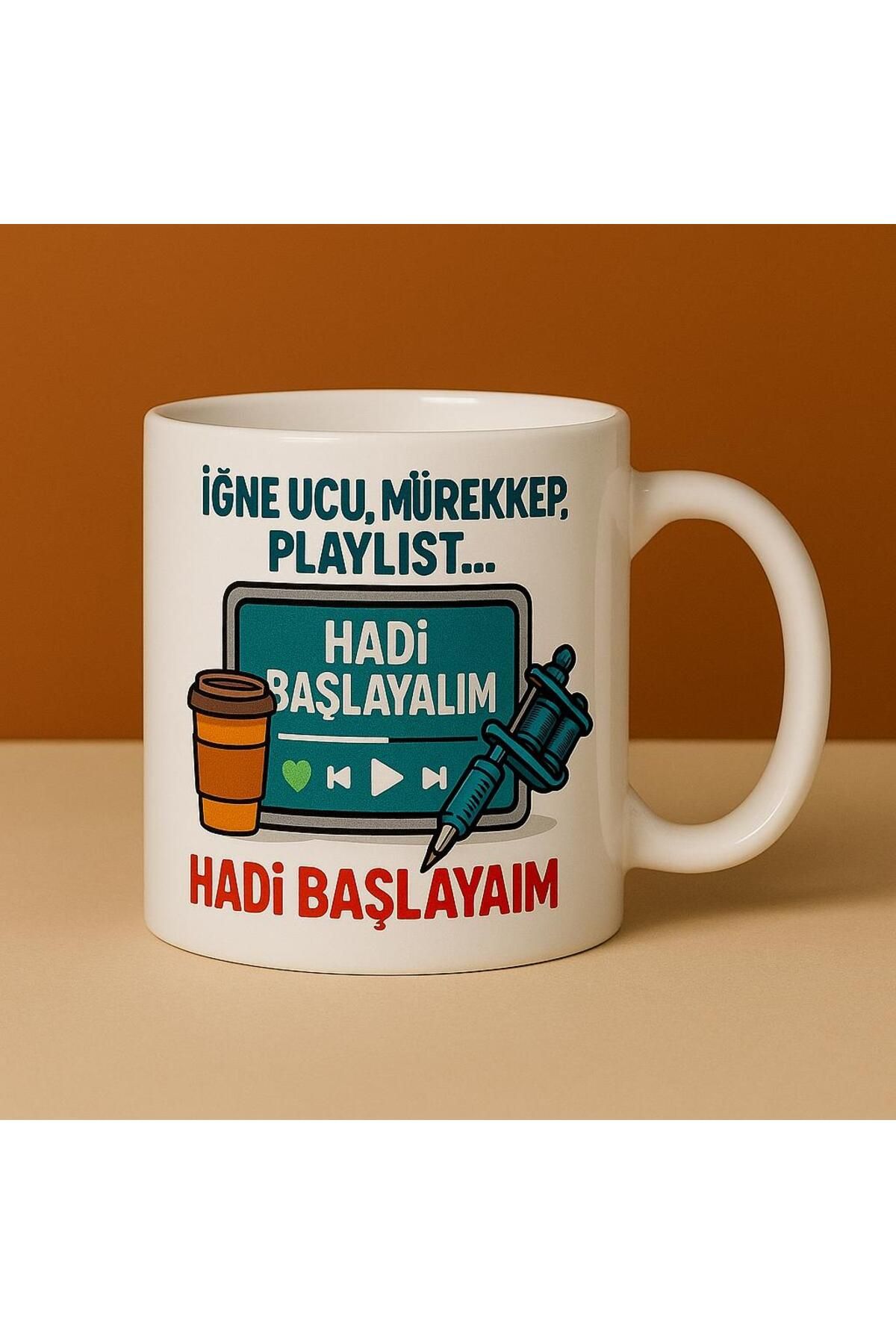 Puficca Tasarım Dövmecilere Özel Baskılı Kupa Bardak