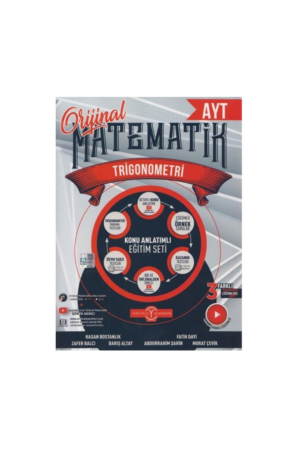 Orijinal Yayınları Orijinal Yayınları AYT Matematik Trigonometri Konu Anlatımı