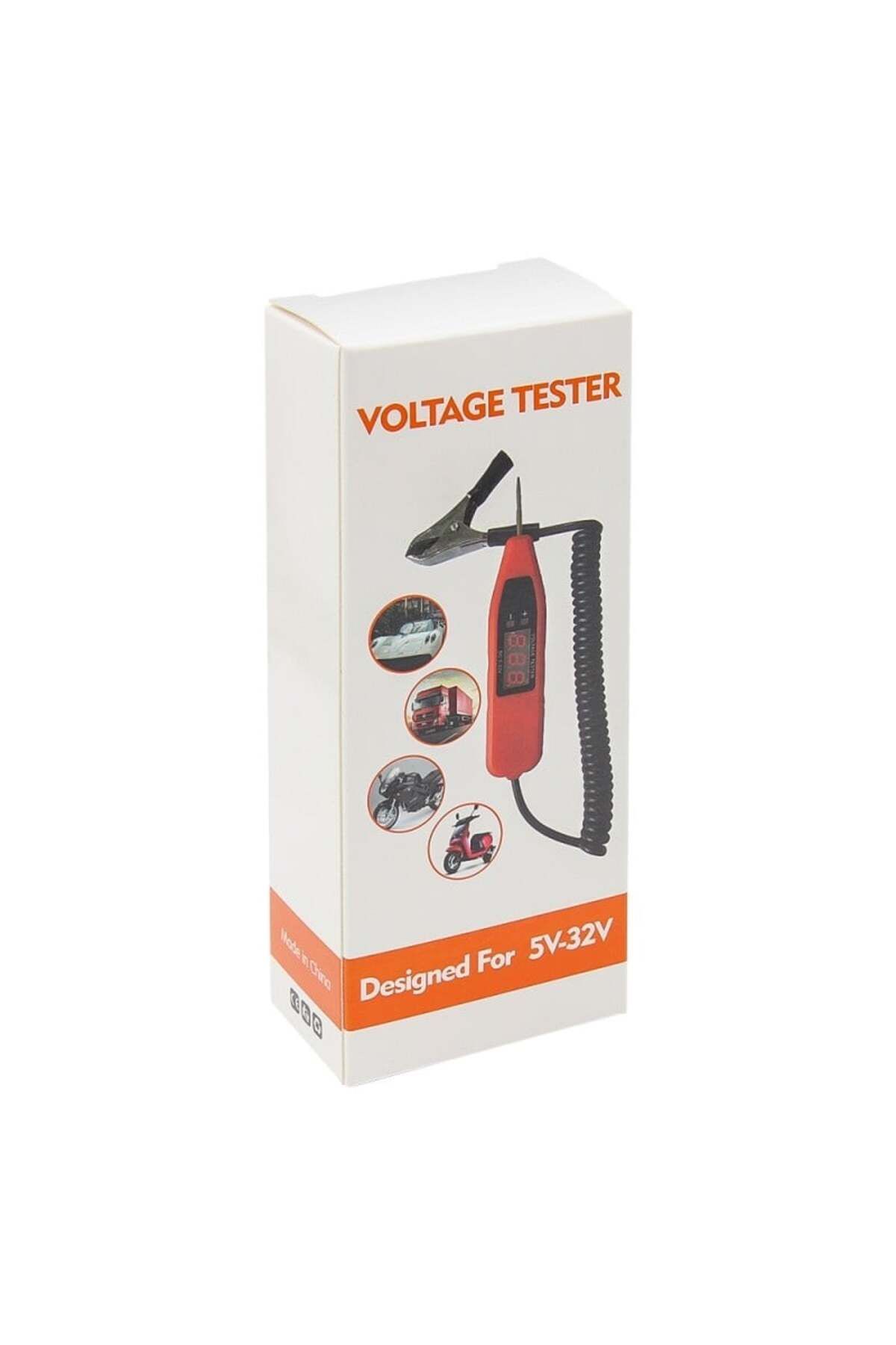 TECHSTAR-® Automotive Test Light, 5-32v, Orange, Checks Fuses, Switches, Distributors And Circuits, L 6
