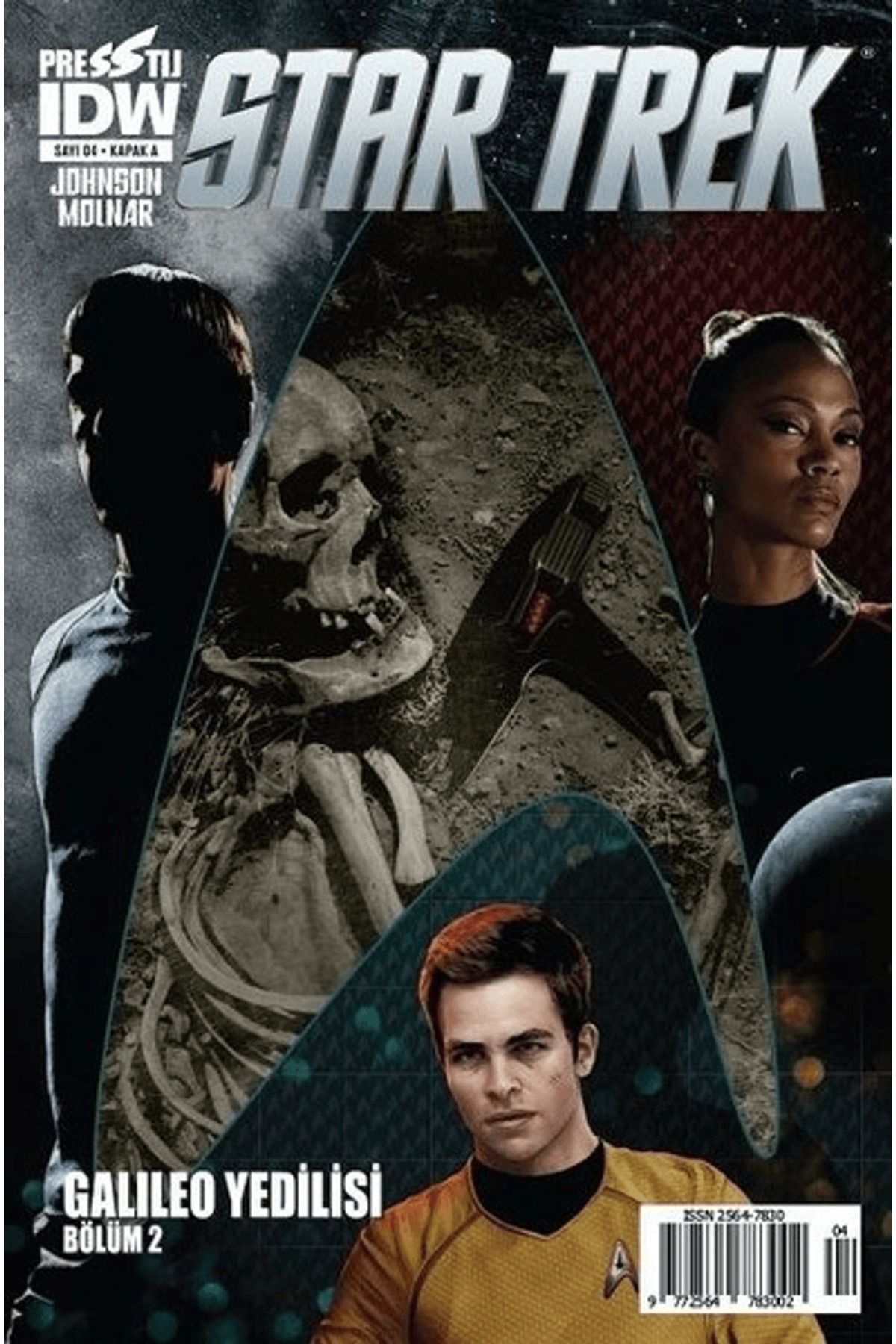 Presstij Kitap Star Trek Sayı: 4 - Kapak A