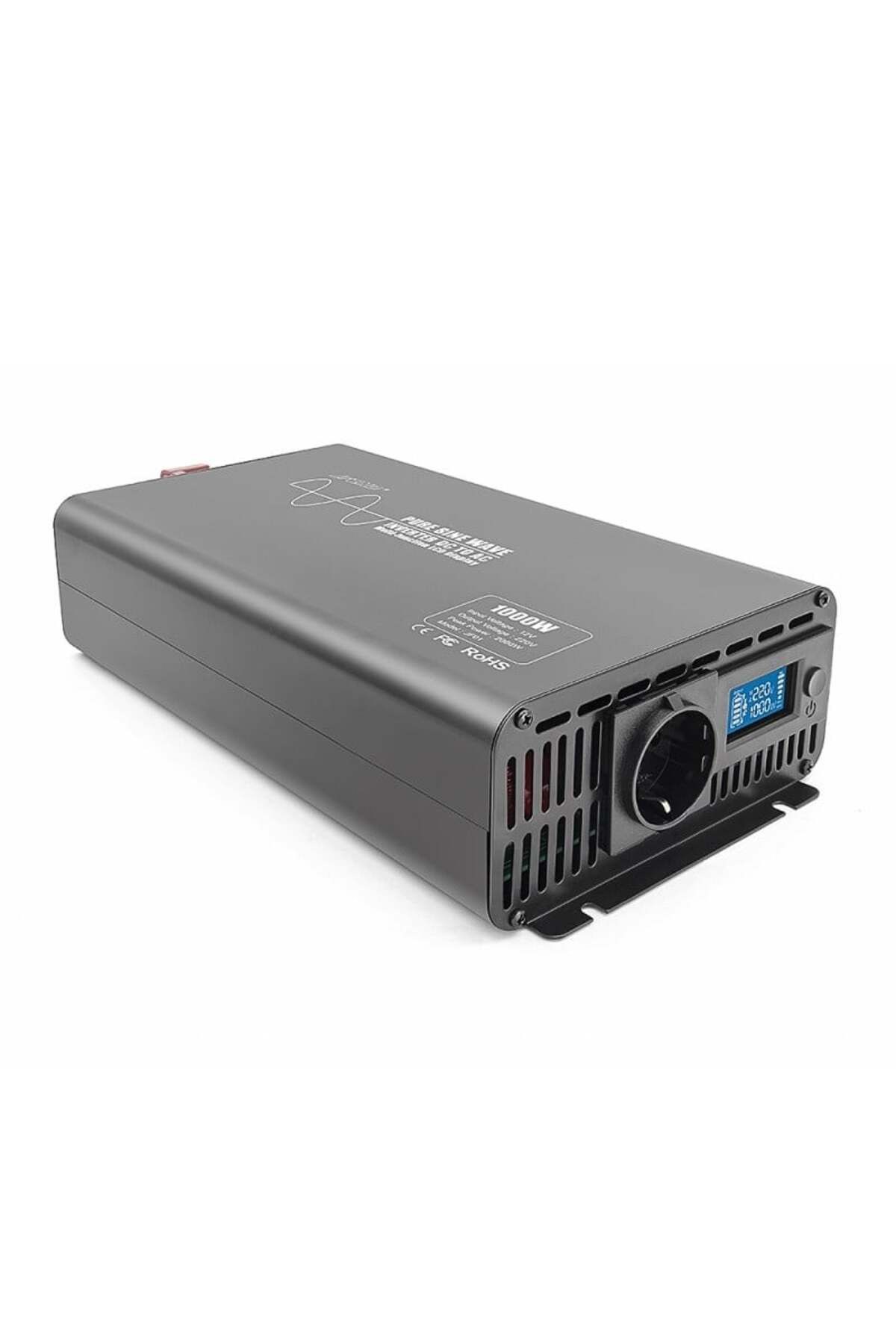 TECHSTAR-® Pure Sine Wave Power Inverter, Dc 12v To Ac 220v, Lcd Display, 1000w, Suitable For Caravan 5