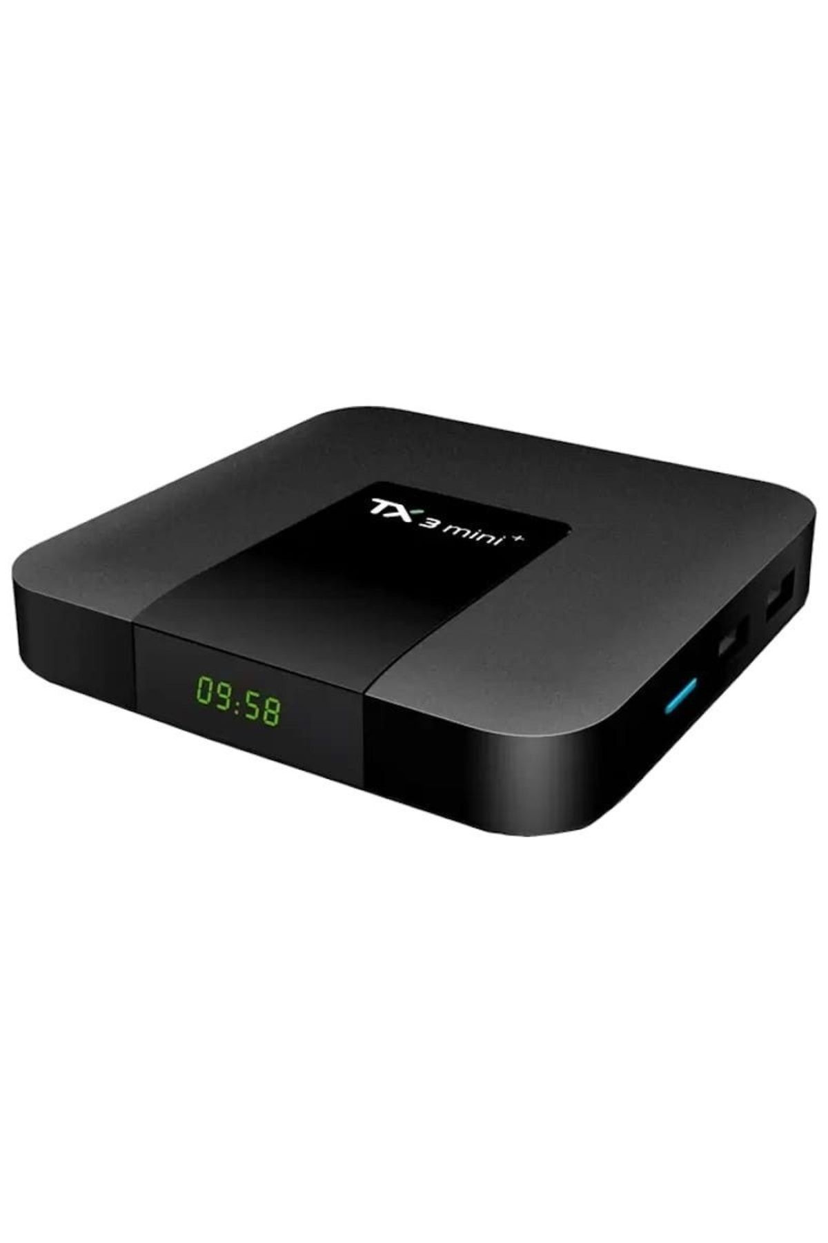 TECHSTAR-Mini PC Tv Box Techstar® TX3 Mini+, Quad Core Amlogic S905X2 Processor, Android 11, UHD 4K, 4GB RAM, 2
