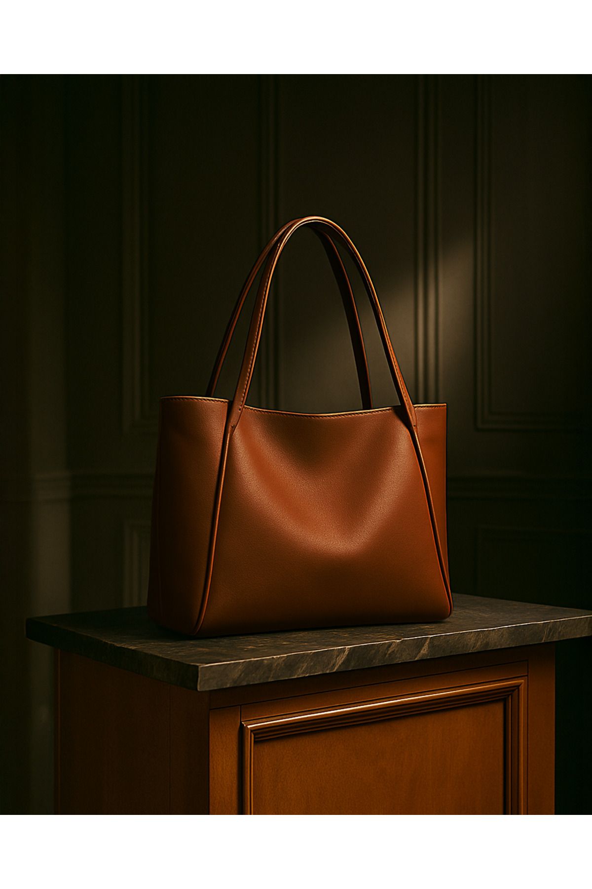 Aura Collection Online Toronto Çift Saplı Shopper Çanta