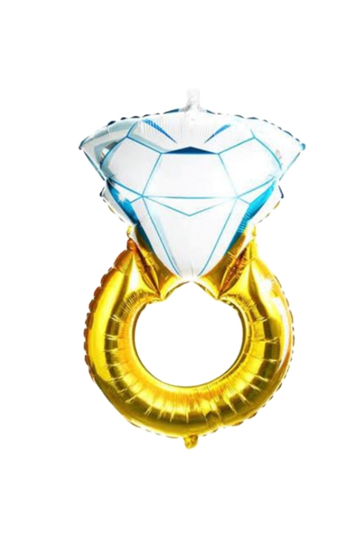 PartiCompany Gold Yüzük Şeklinde Folyo Balon – 80 cm