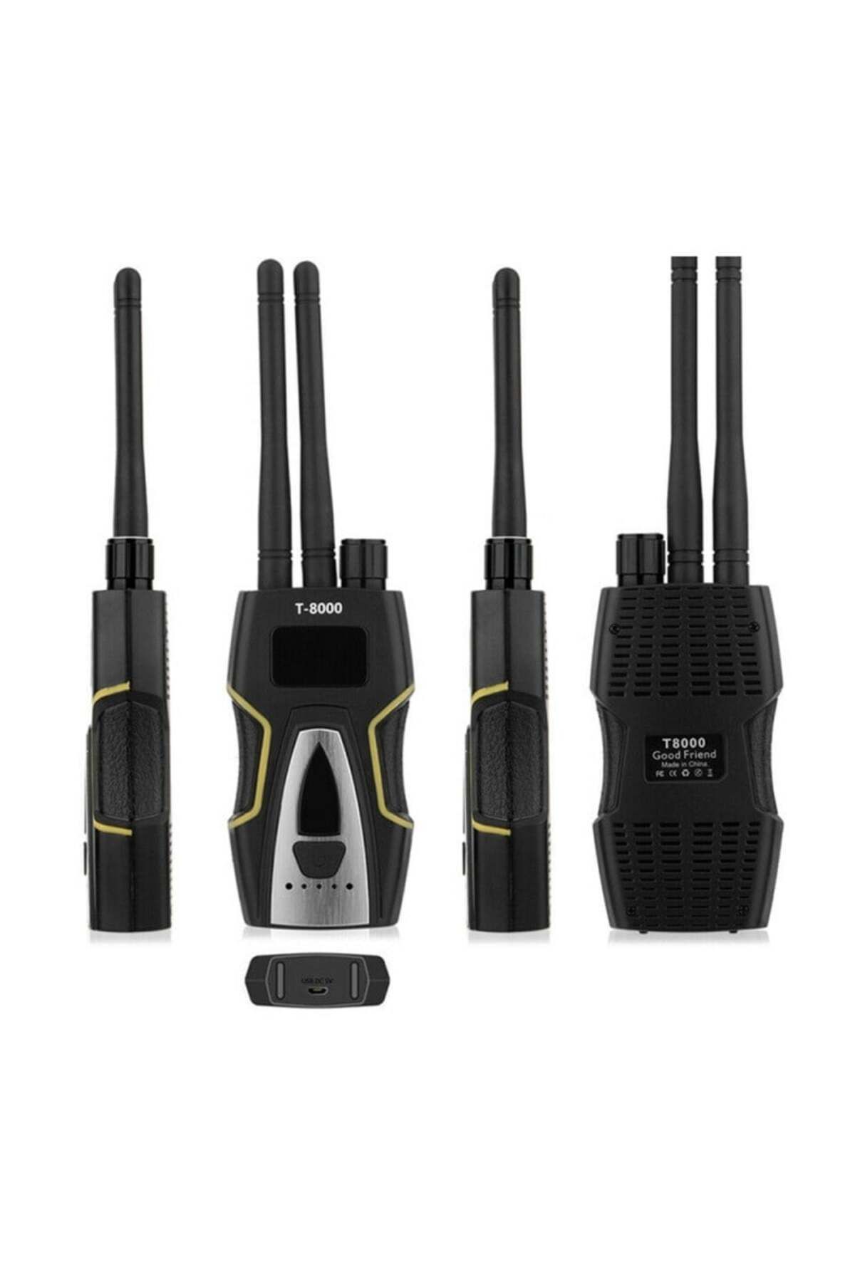TECHSTAR-® T8000 Spy Detector, Professional, Detects Cameras, Microphones, Gps Locators, Voice Record 5