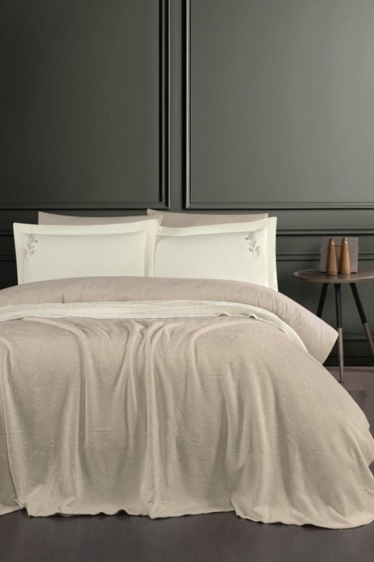 seramia home Altınbaşak Dream Battaniyeli Nevresim Takımı Tek Kişilik Talia Core