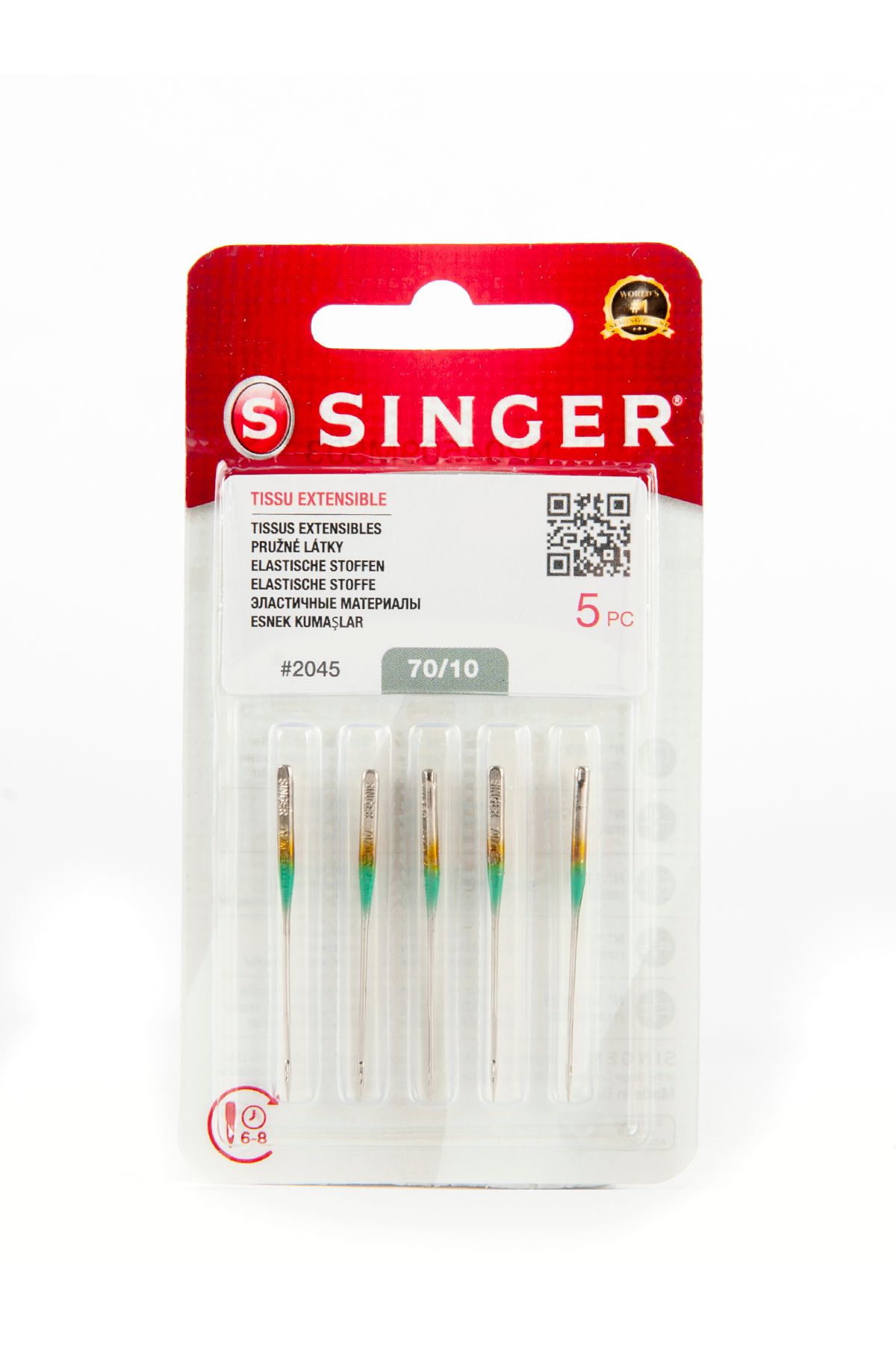 SİNGER Jarse Makine İğnesi 2045 70/10 Numara