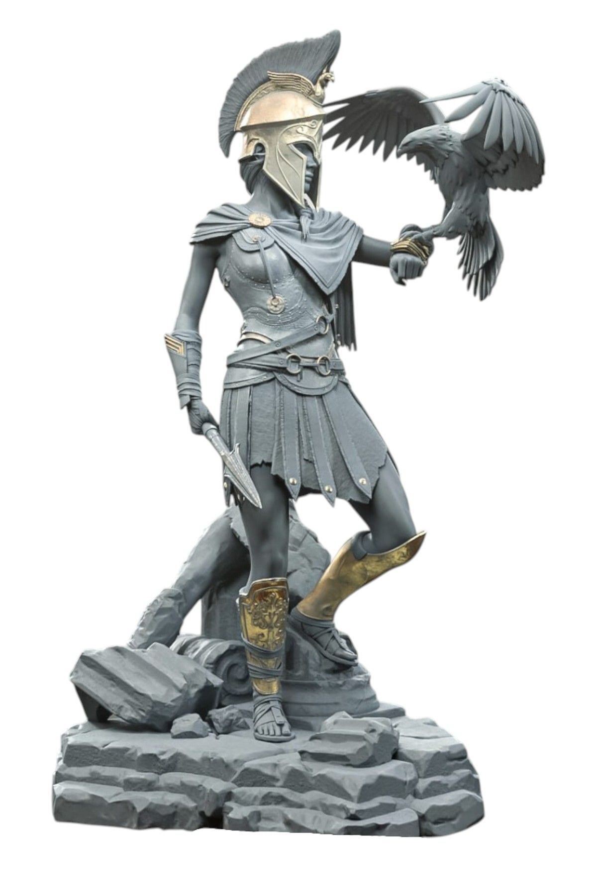 Miyazaki Premium Kassandra Figürü | Assassin's Creed Koleksiyonu