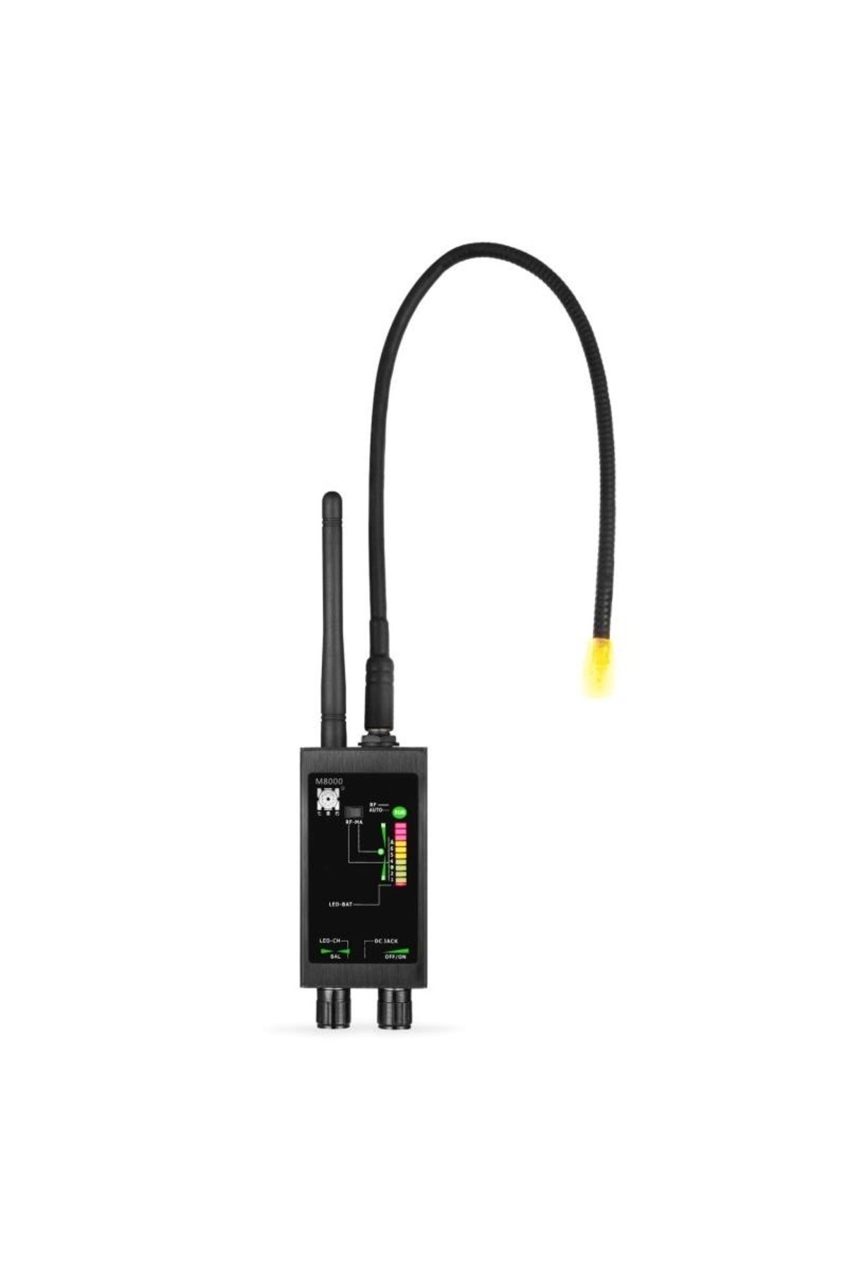 TECHSTAR-® M8000 Spy Detector, Professional, Detects Cameras, Gsm Devices, Microphones, Gps Locators, 7