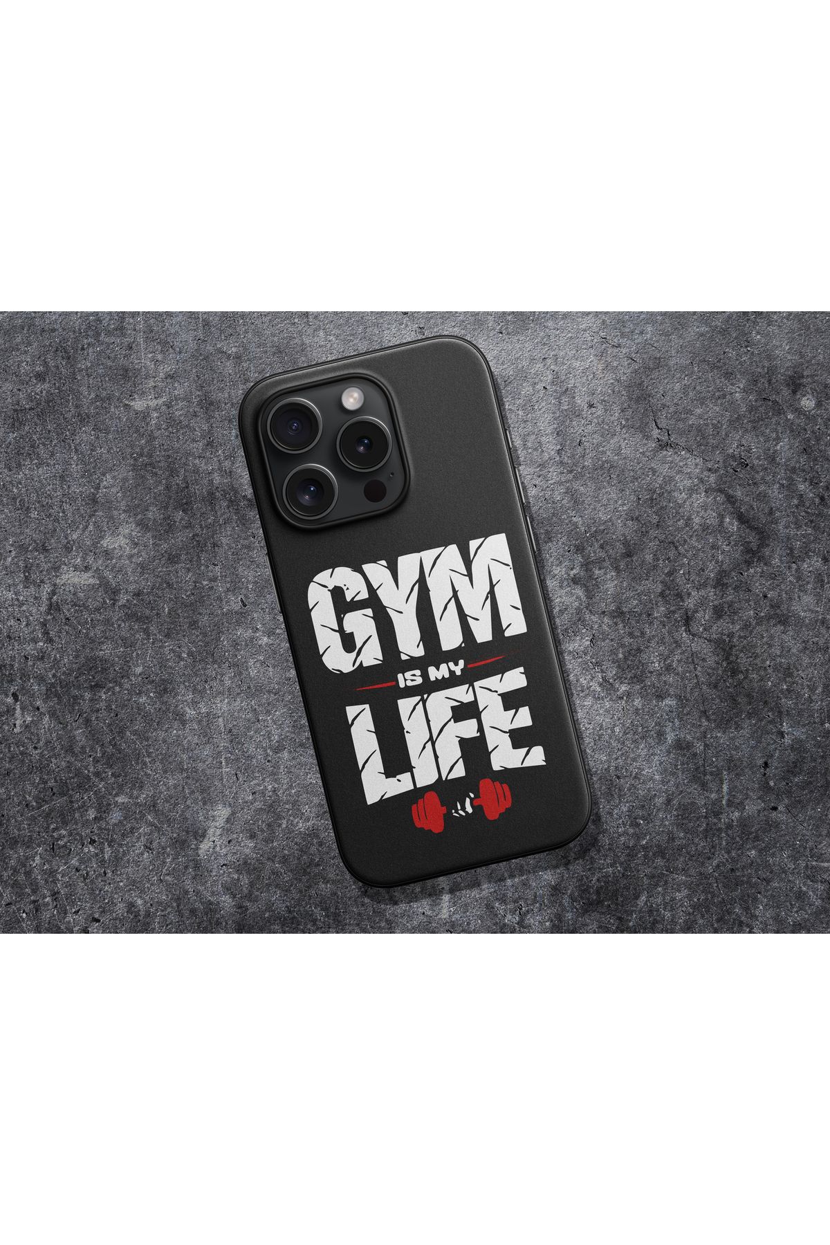 HediyeVadisi Realme C1 Lansman Gym Life Telefon Kılıfı